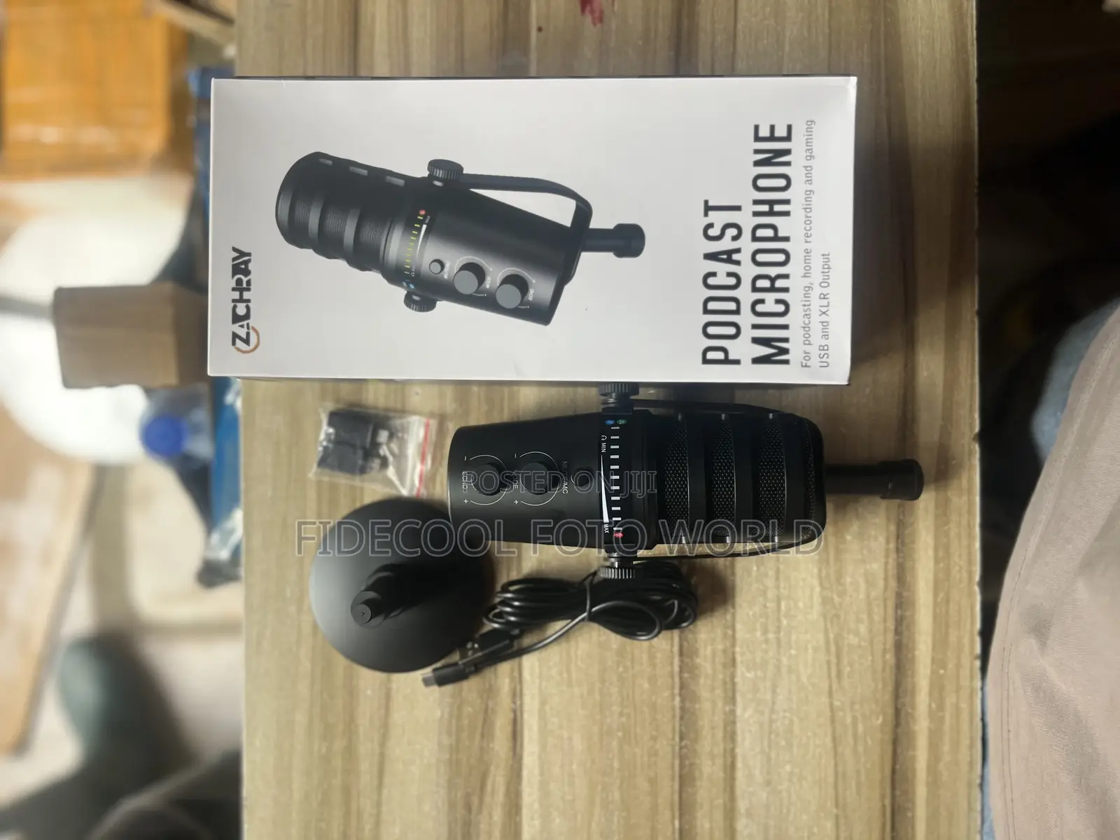 Zachary Podcast Mic For iPhone ,Type C And Laptop