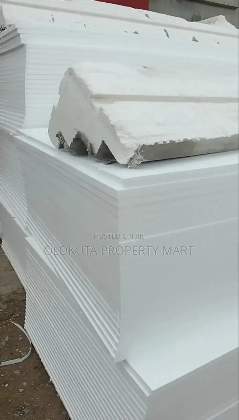 Polystyrene Board and Parapet