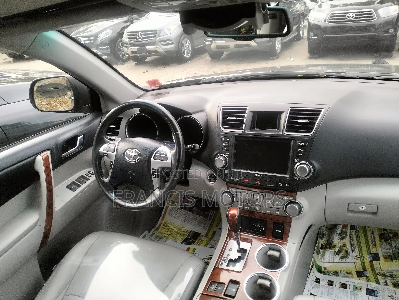 Toyota Highlander Limited 3.5l 4WD 2013 Gray