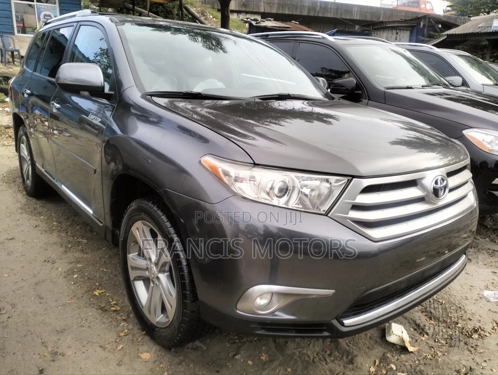Toyota Highlander Limited 3.5l 4WD 2013 Gray