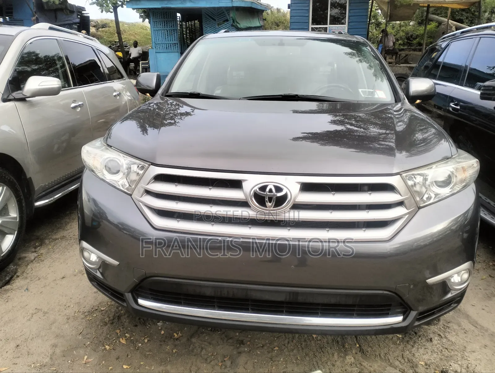 Toyota Highlander Limited 3.5l 4WD 2013 Gray