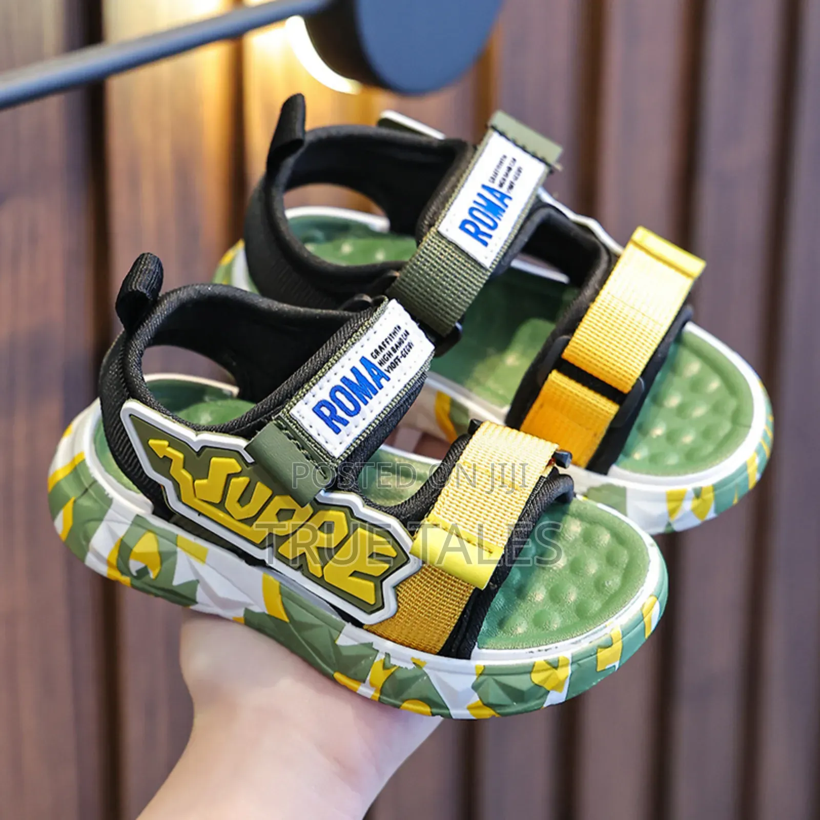 Unisex Girls and Boys Kiddies Super Multicoloured Sandals