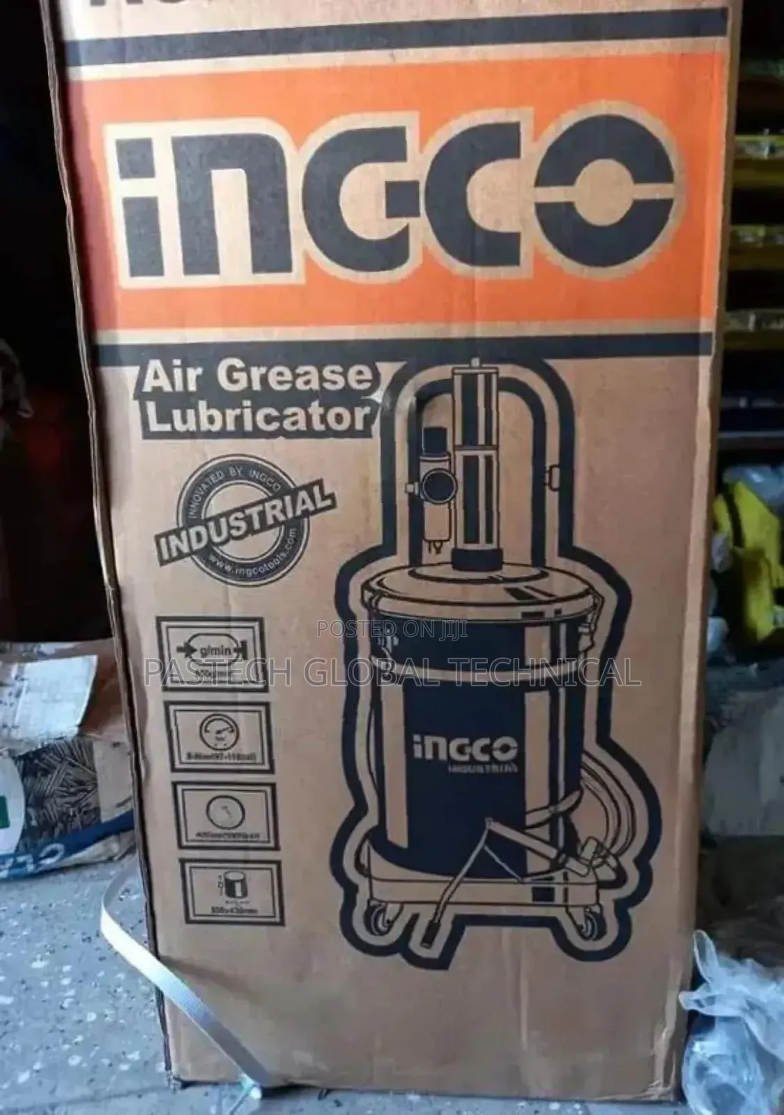 Air/Pneumatic Grease Bucket (30liters)