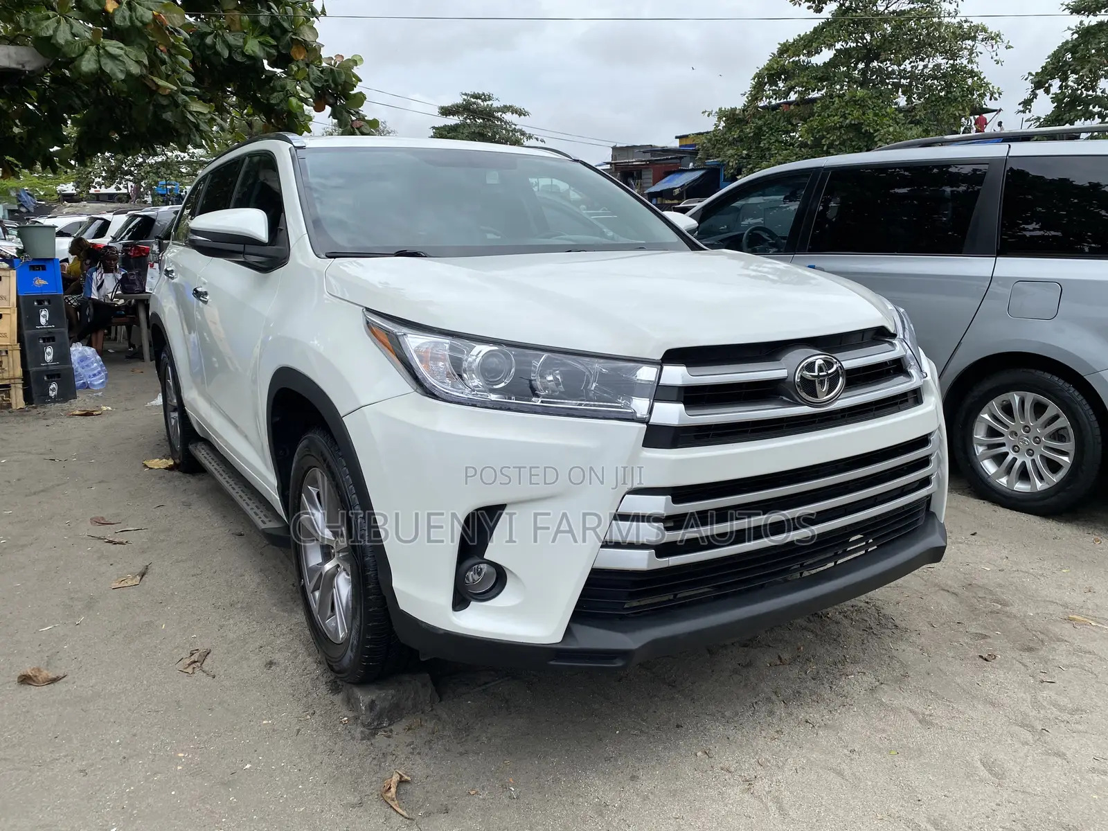 Toyota Highlander XLE V6 4x2 (3.5L 6cyl 6A) 2016 White