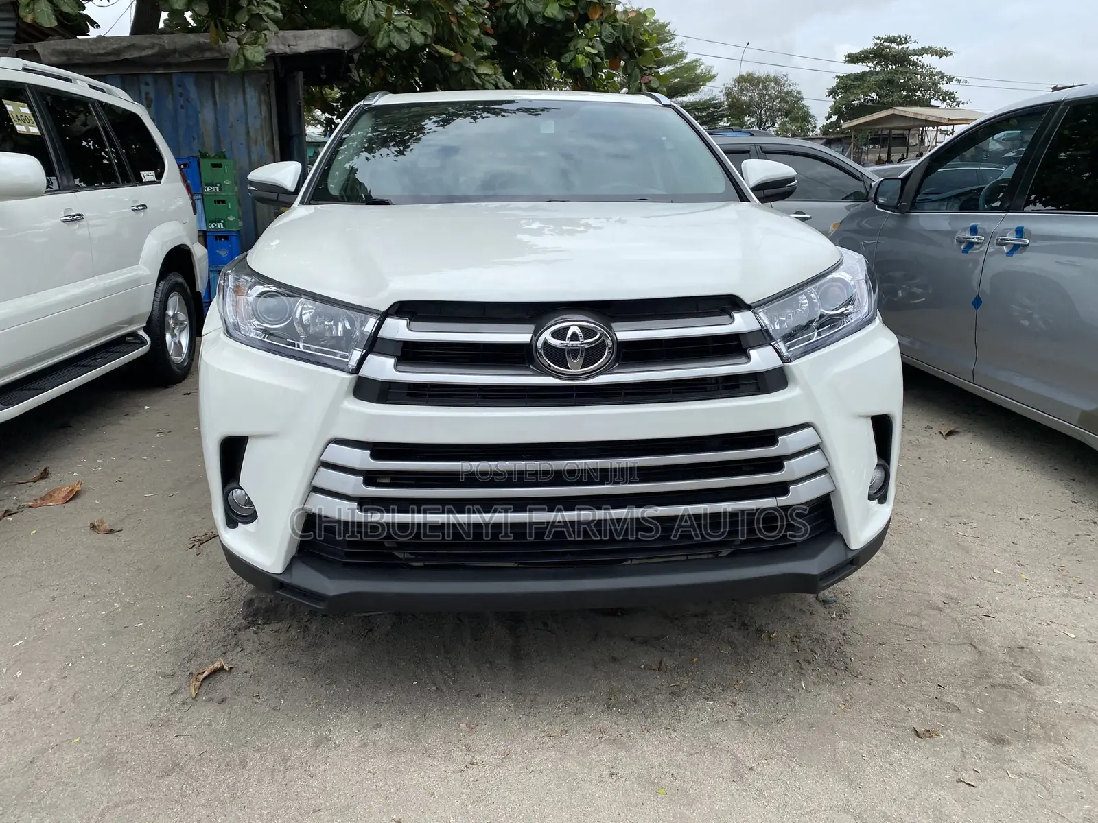 Toyota Highlander XLE V6 4x2 (3.5L 6cyl 6A) 2016 White
