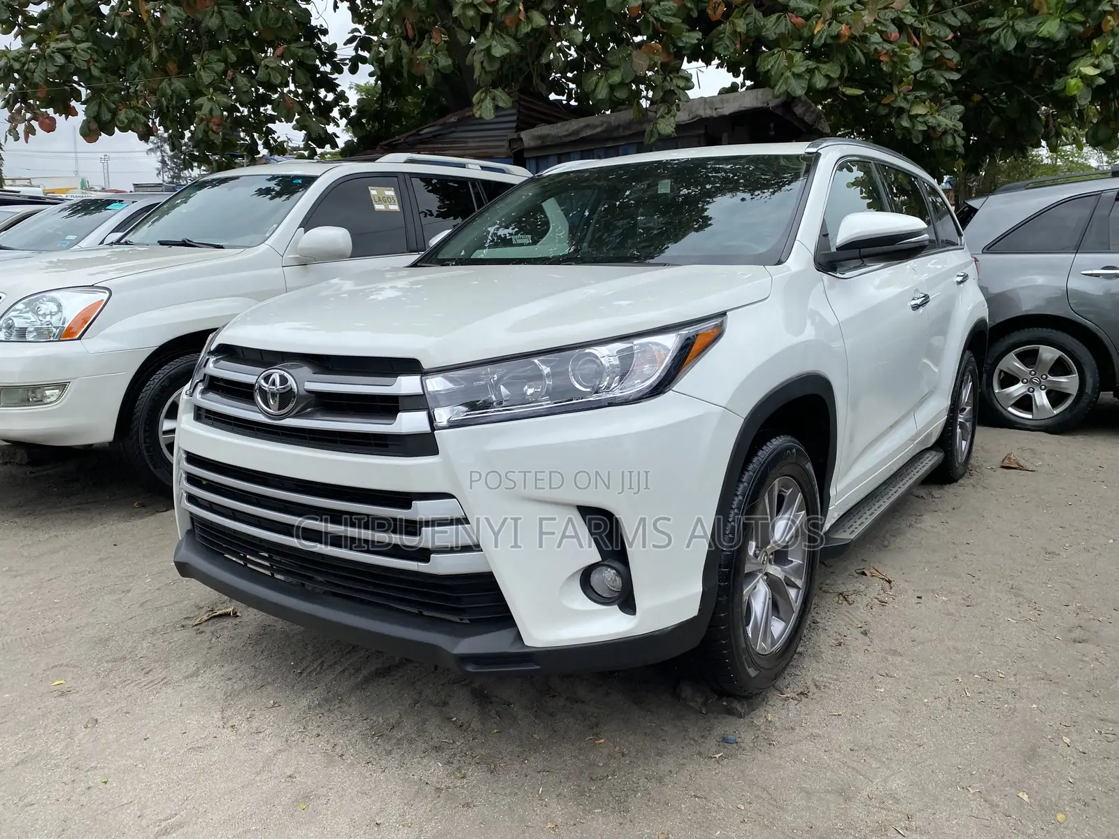 Toyota Highlander XLE V6 4x2 (3.5L 6cyl 6A) 2016 White