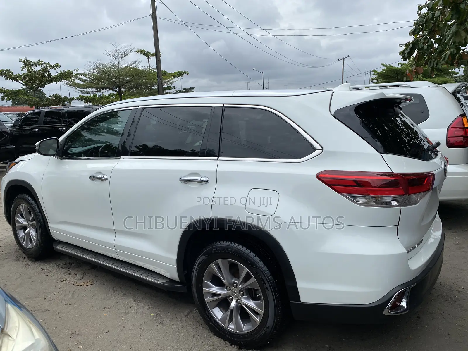 Toyota Highlander XLE V6 4x2 (3.5L 6cyl 6A) 2016 White