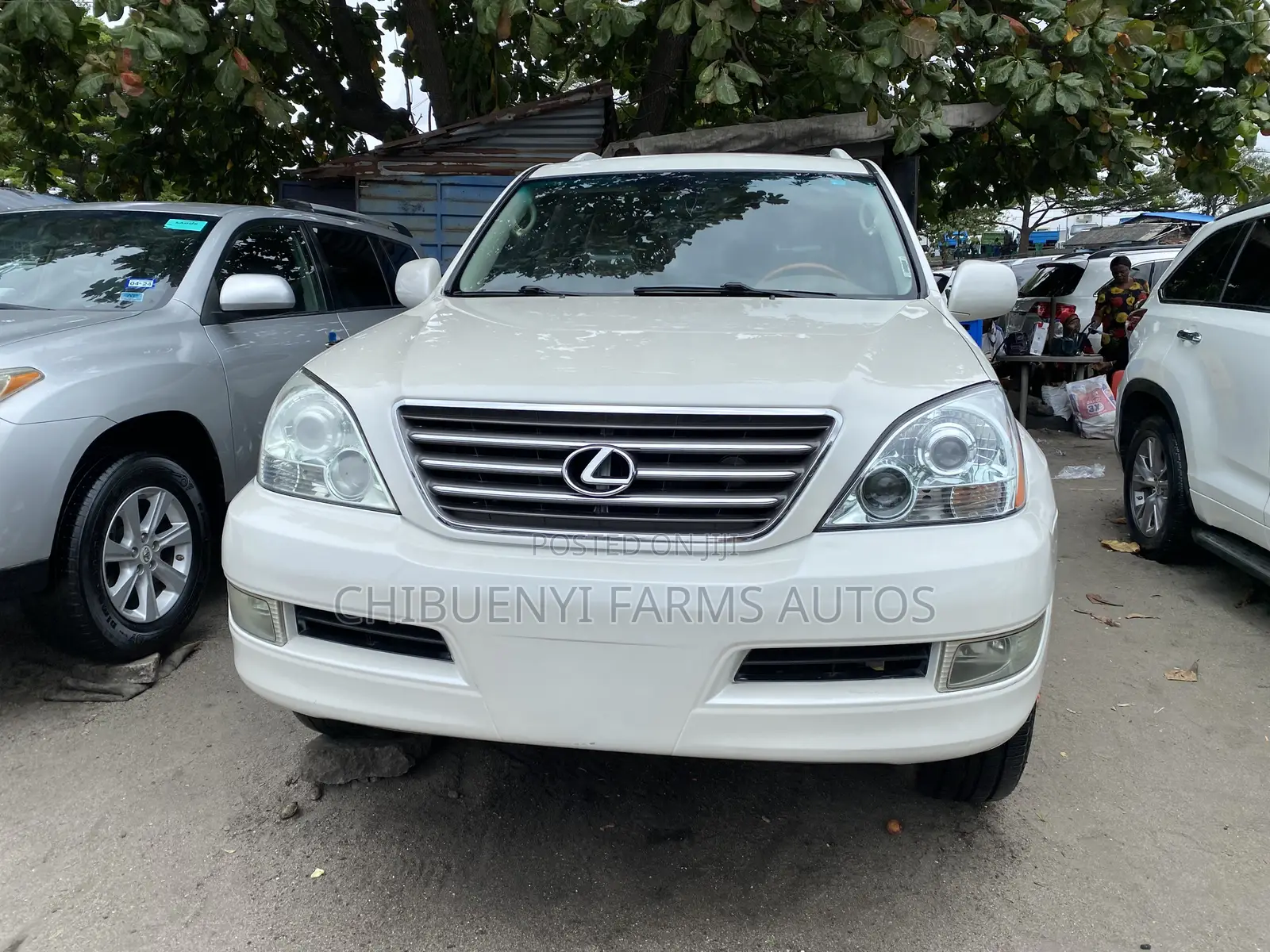 Lexus GX 470 Sport Utility 2008 White