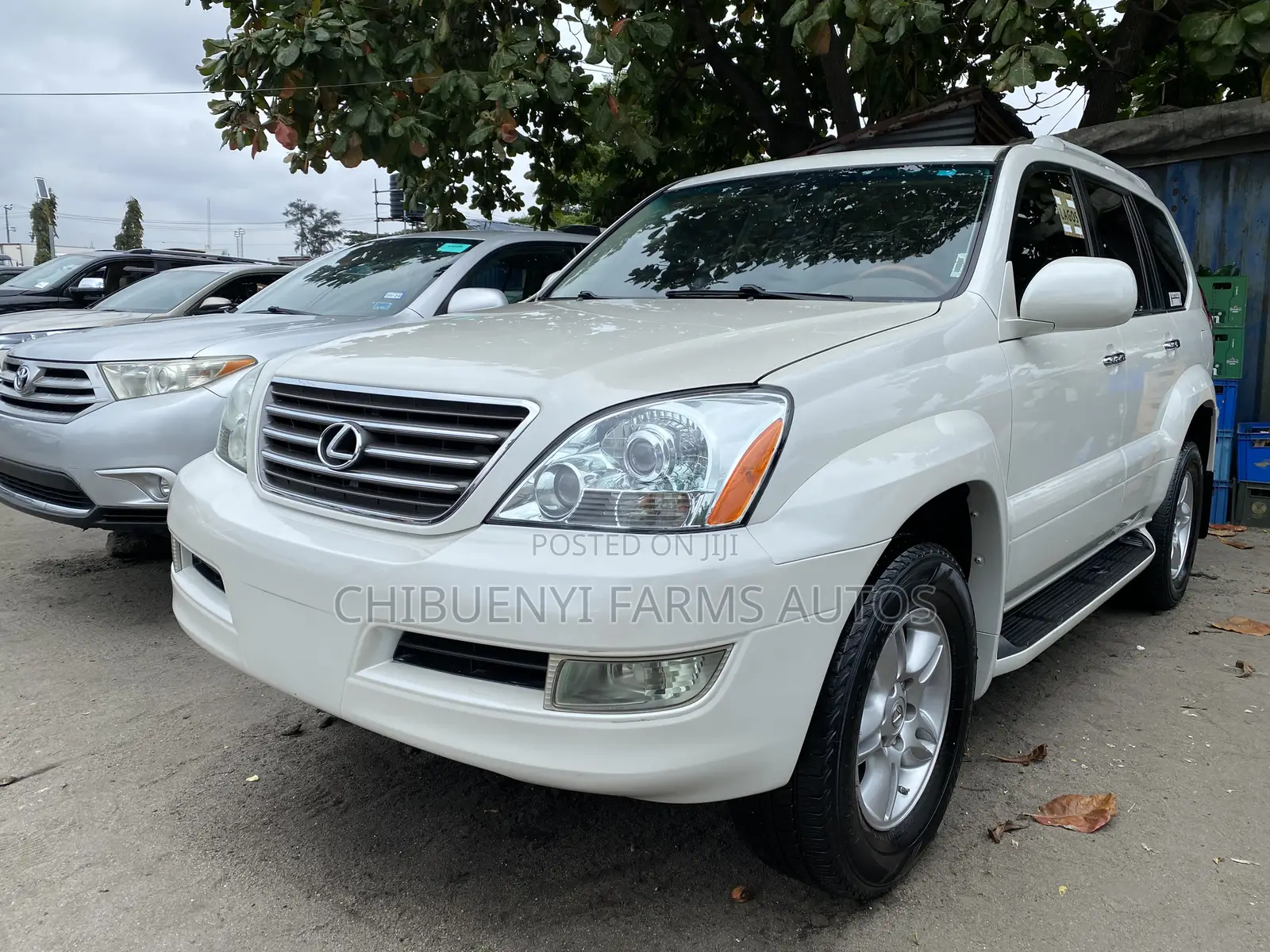 Lexus GX 470 Sport Utility 2008 White