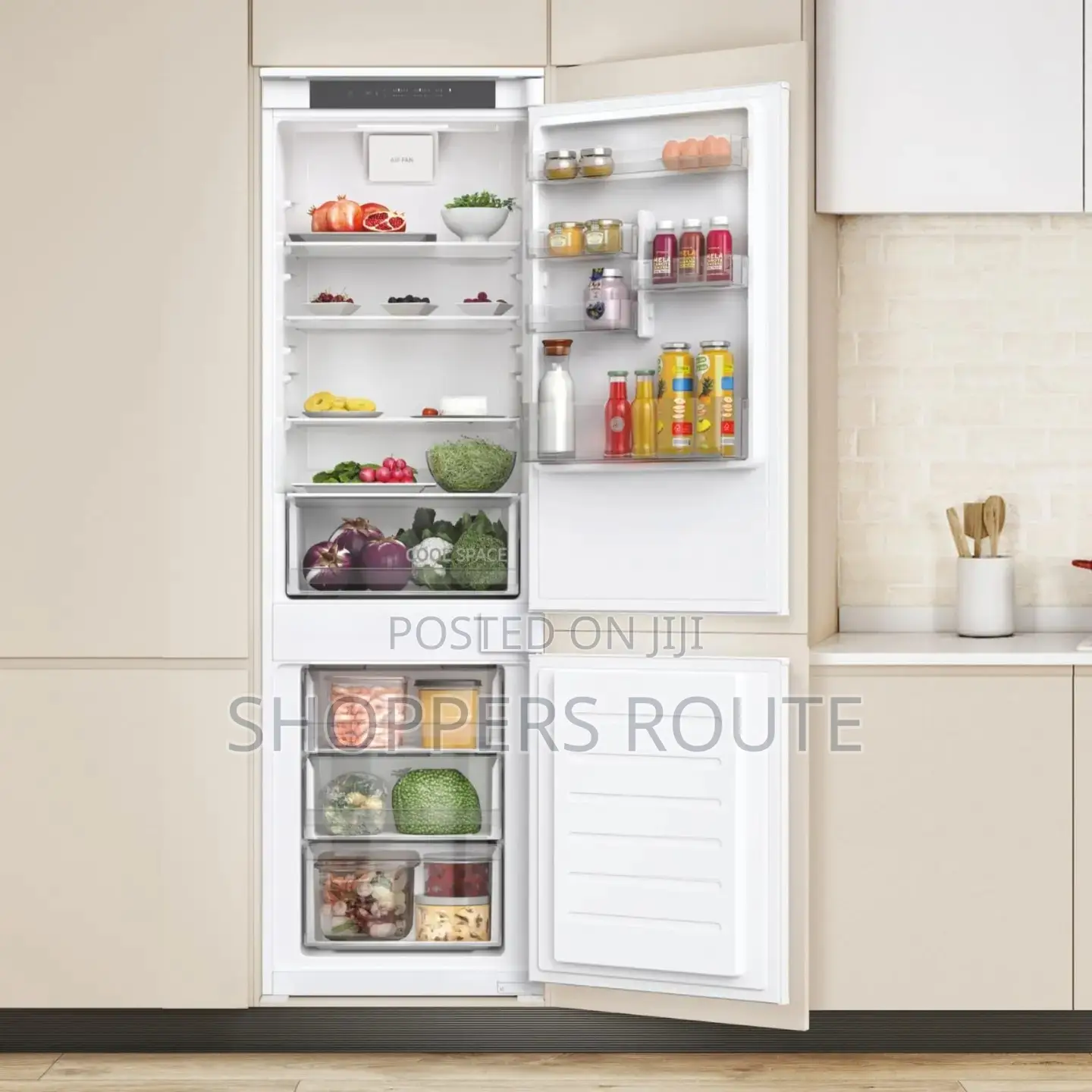 Hoover 263 Litre 70/30 Integrated Fridge Freezer
