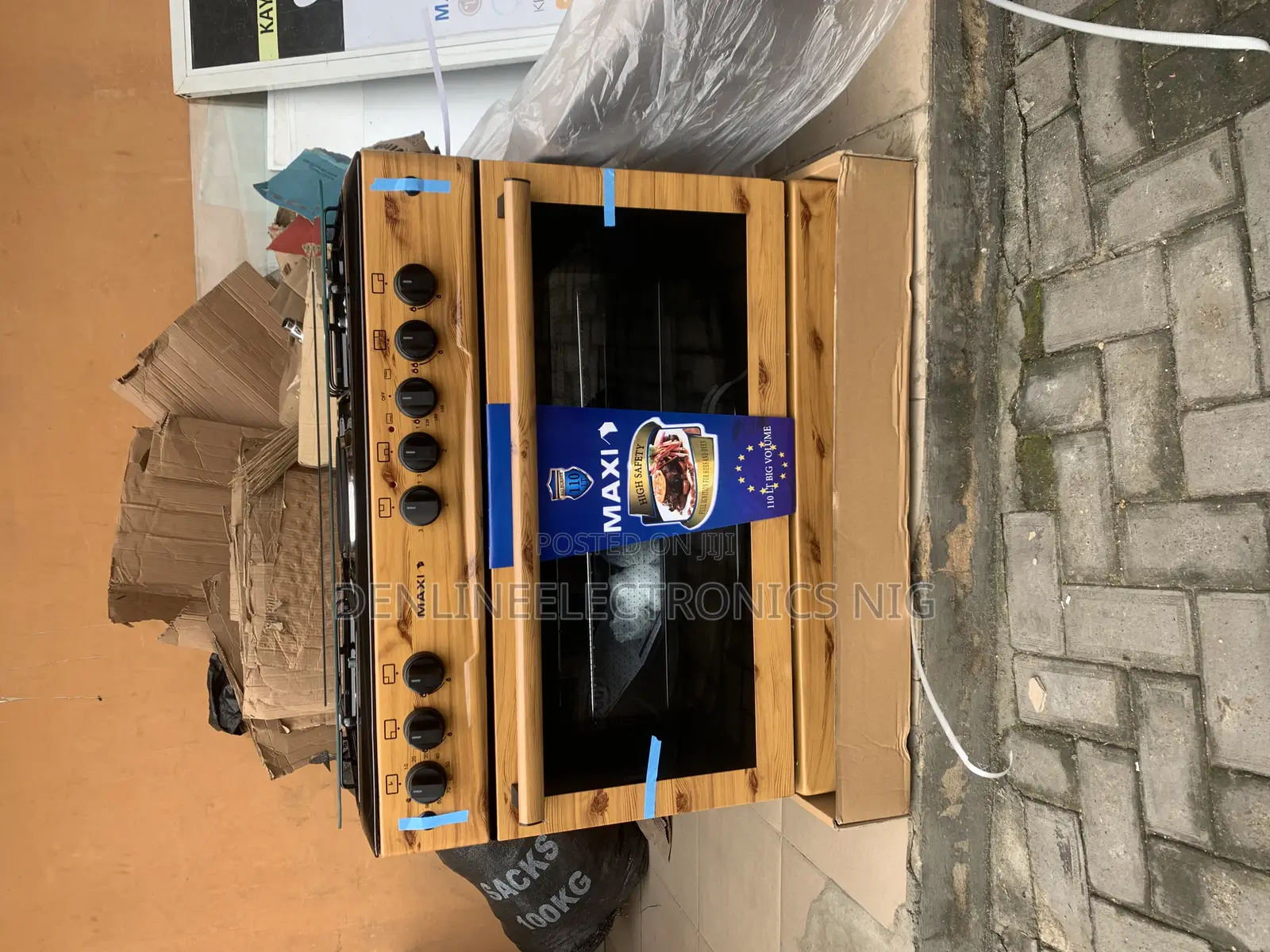 Maxi 60/90 4burners 2 Electric Oven Grill Gas Cooker 