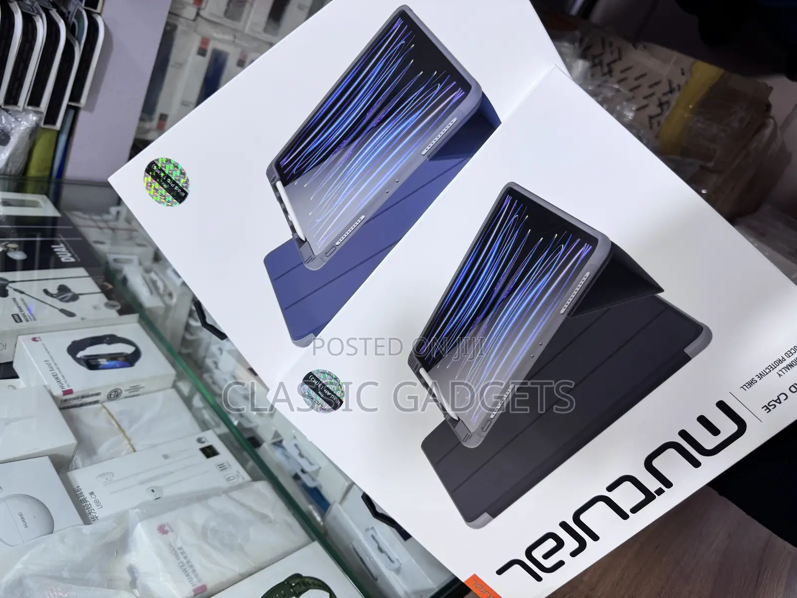 Mutural Flip Cover for iPad Pro 11” M4/ Air 11” M2 2024