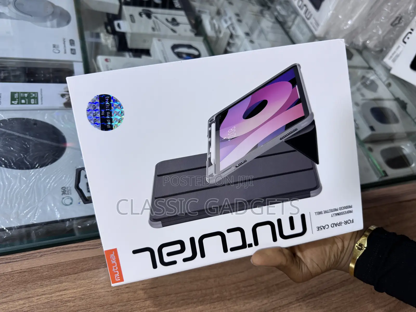 Mutural Flip Cover for iPad Pro 11” M4/ Air 11” M2 2024