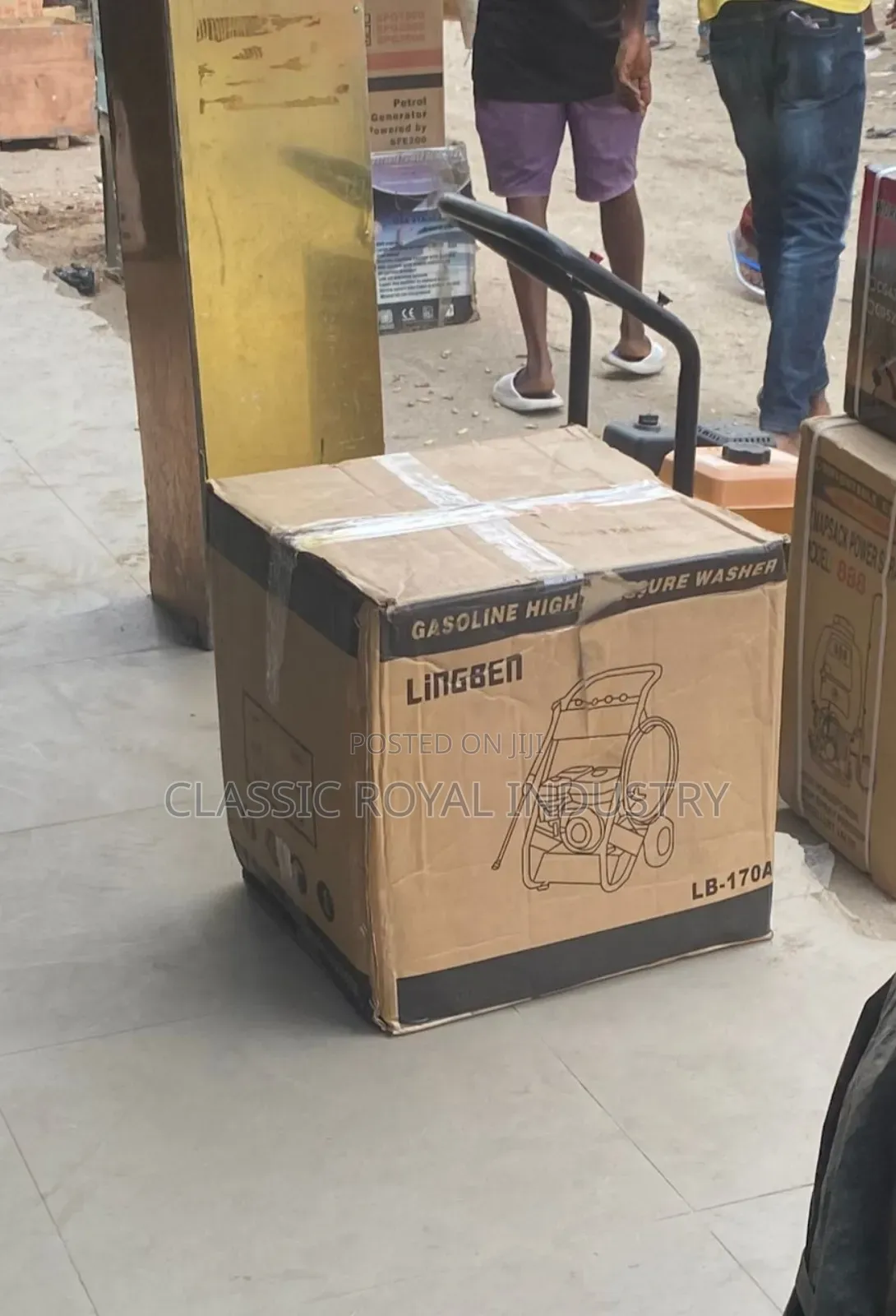 LINGBEN Gasoline High Pressure Washer