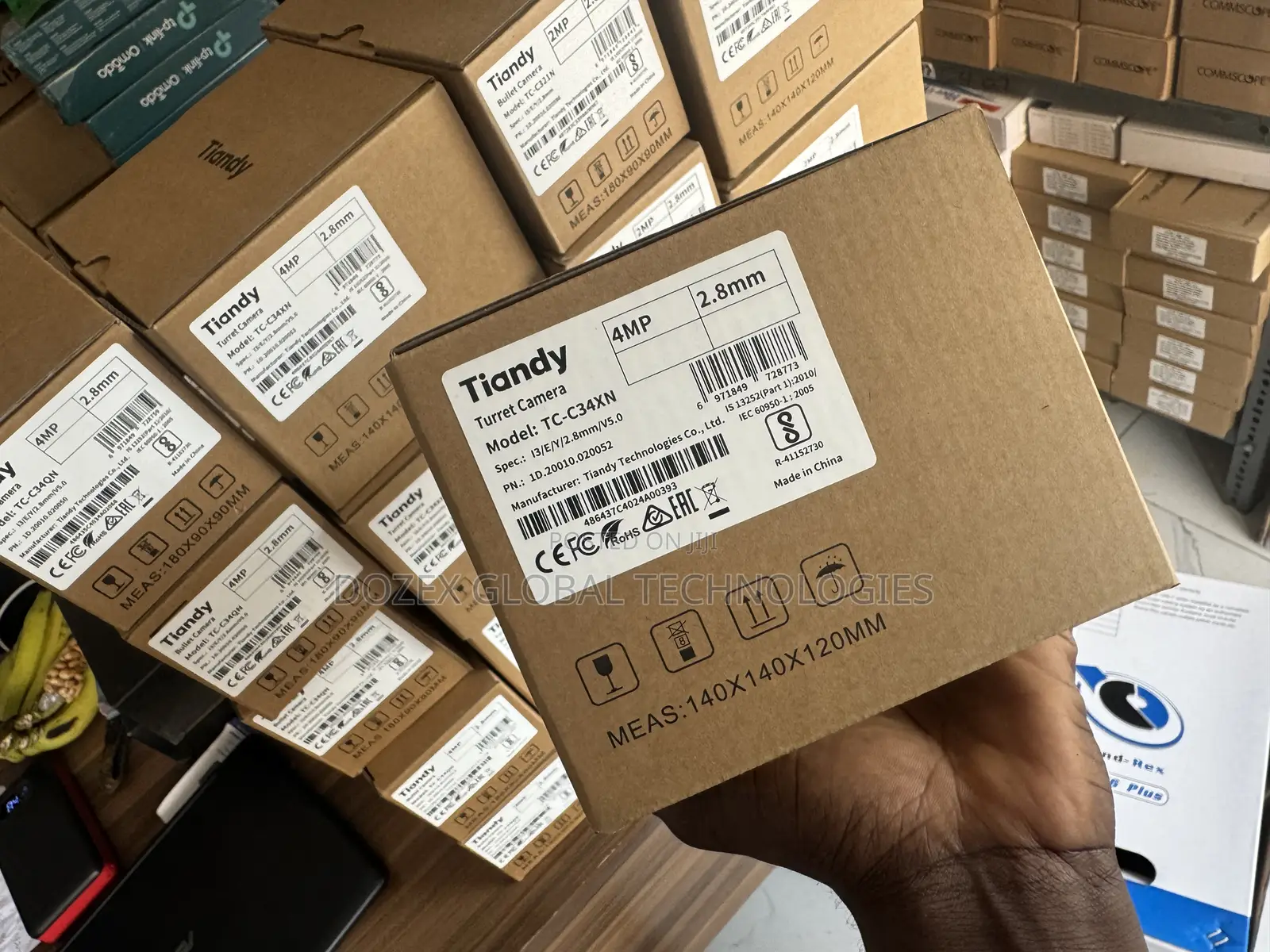 Tiandy 4mp Ip Cameras With Audio + 1 Year Warranty