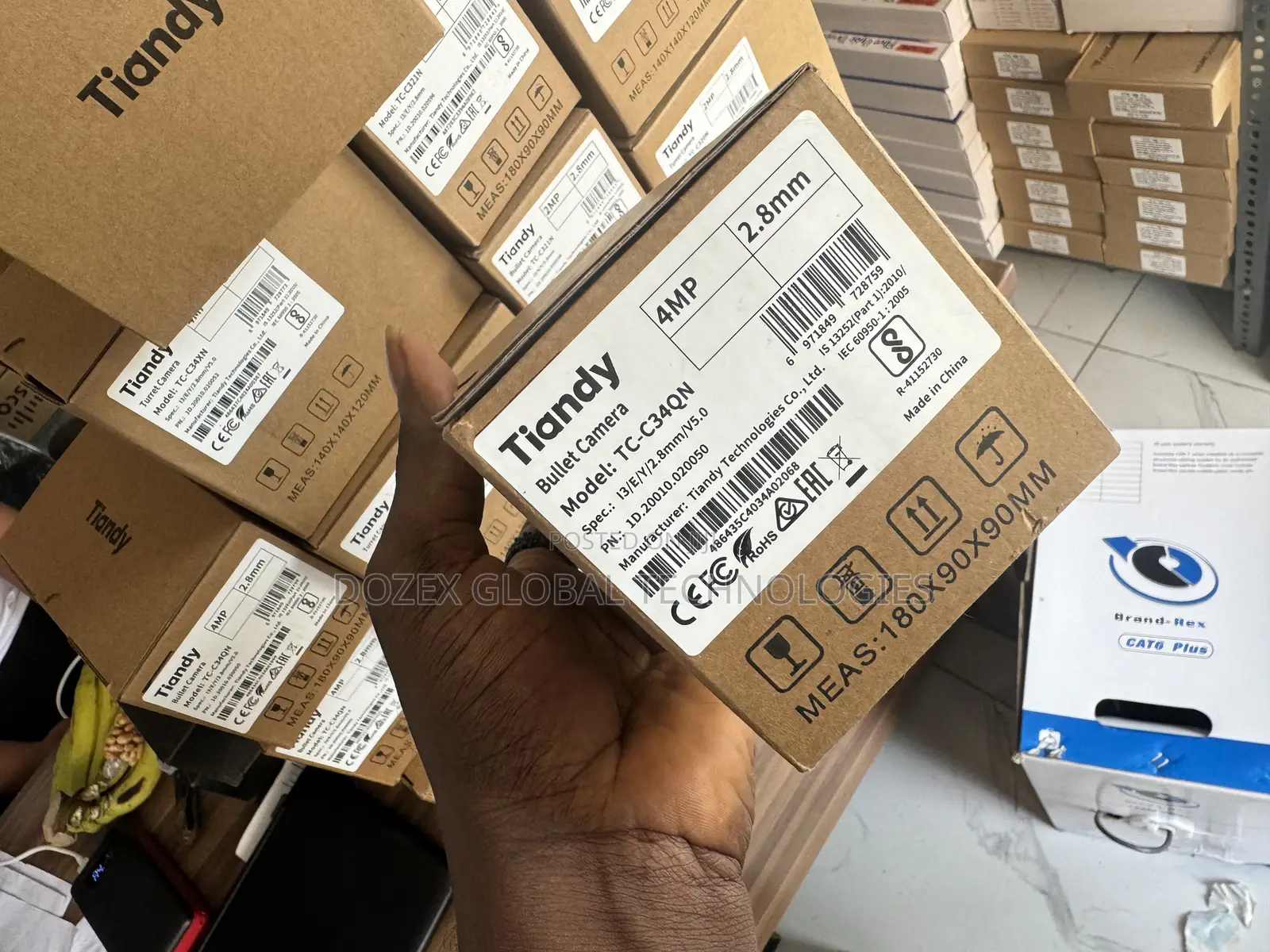 Tiandy 4mp Ip Cameras With Audio + 1 Year Warranty