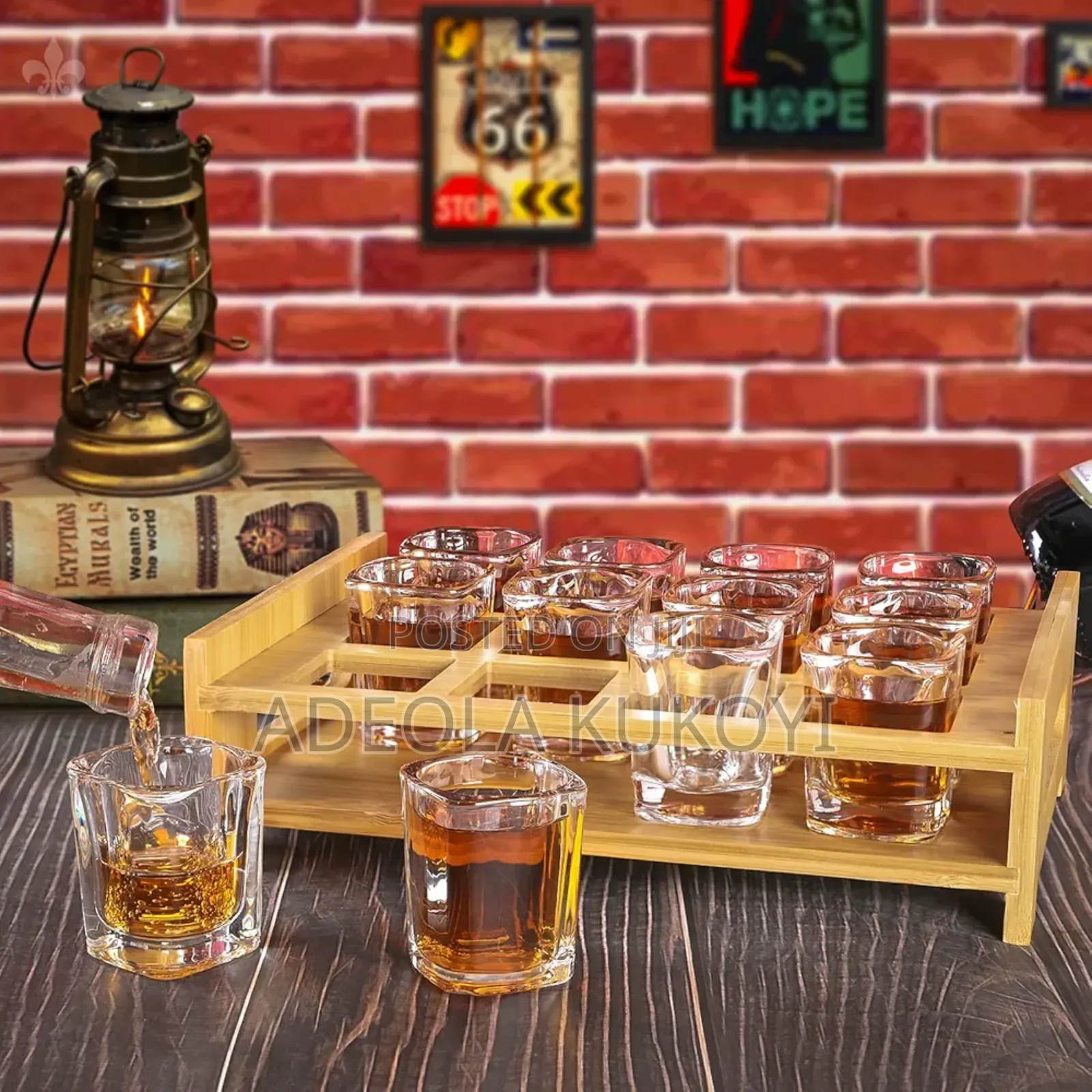 Big Shot Cup Rack and the Shot Cups