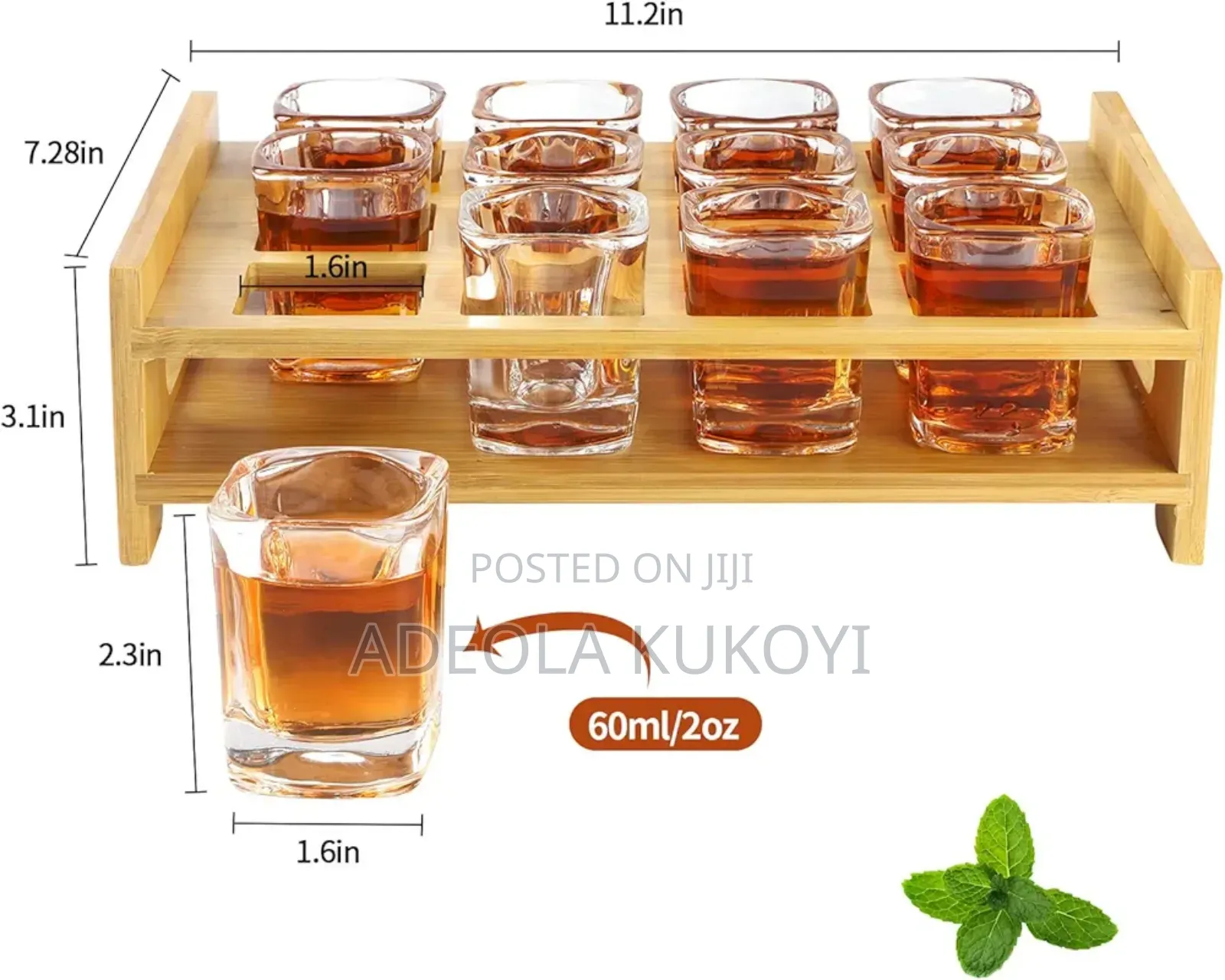 Big Shot Cup Rack and the Shot Cups