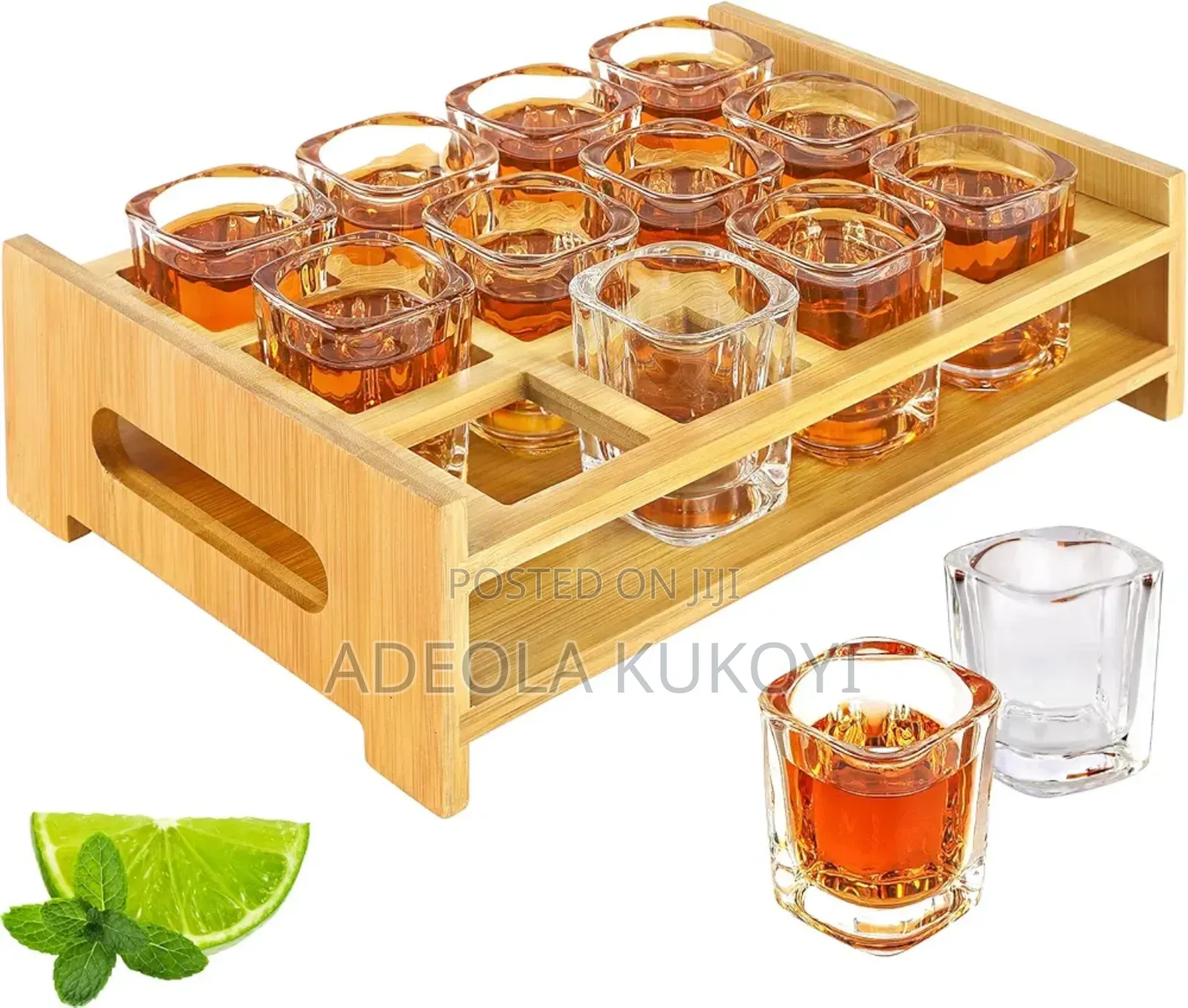 Big Shot Cup Rack and the Shot Cups