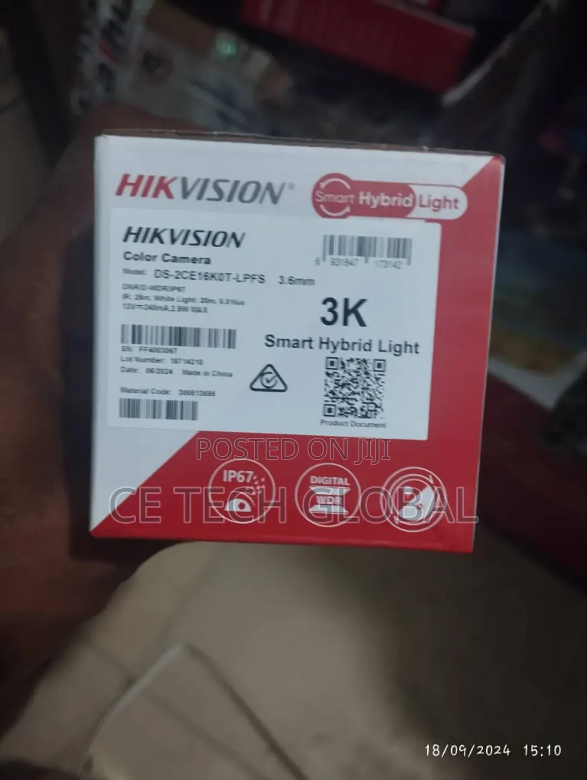 Hikvision Smart Hybrid Light Camera