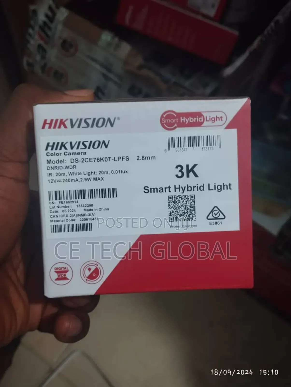Hikvision Smart Hybrid Light Camera