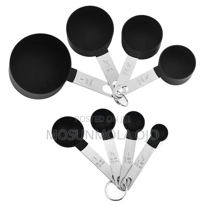 8pcs Stackable Precision Measuring Spoon Sets