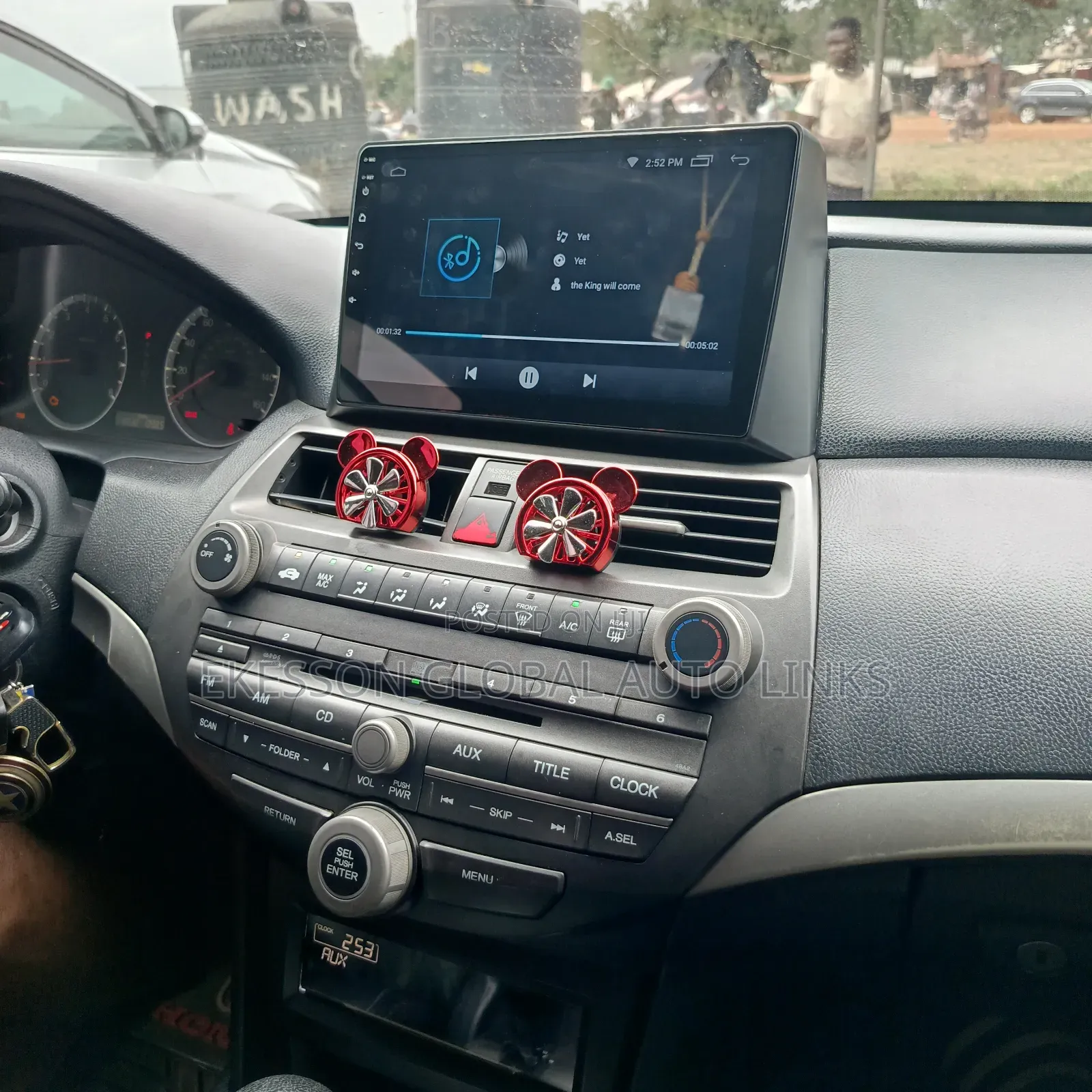 Honda Accord 2008 Android Screen With Reverse Camera, GPS