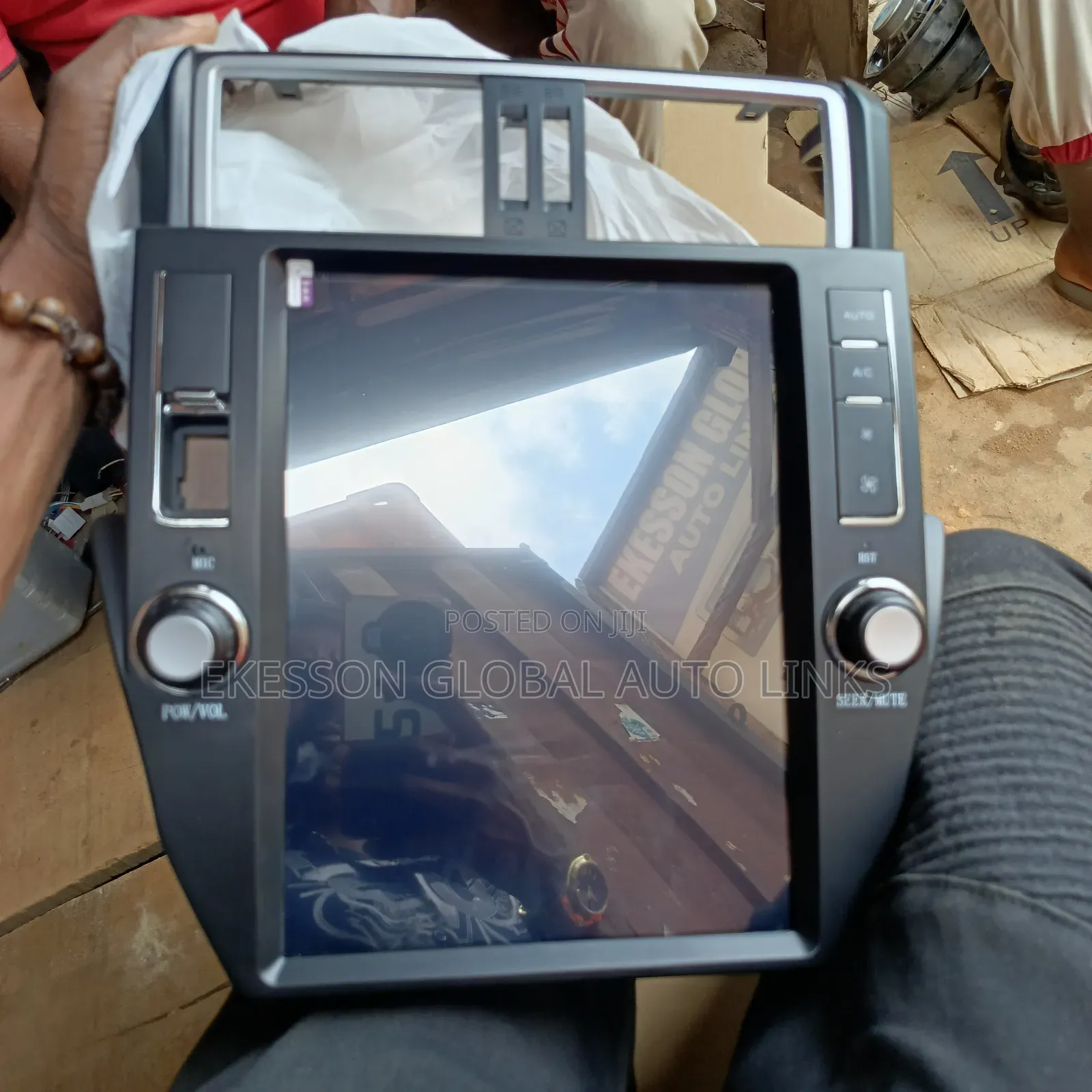 Toyota Prado Android Tesla Screen + Rear Camera