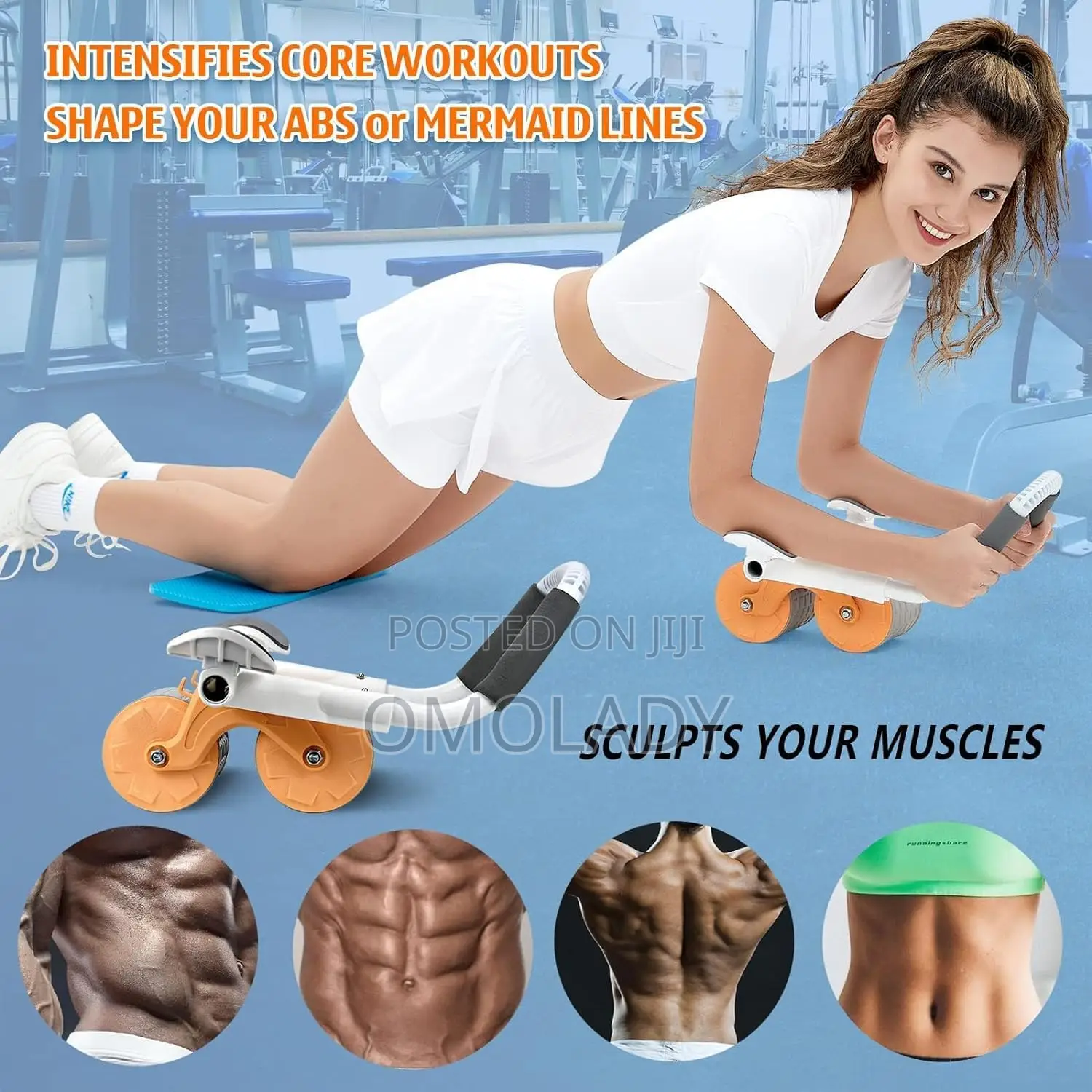 Abdominal Rebound Exercise Machine Ab Roller