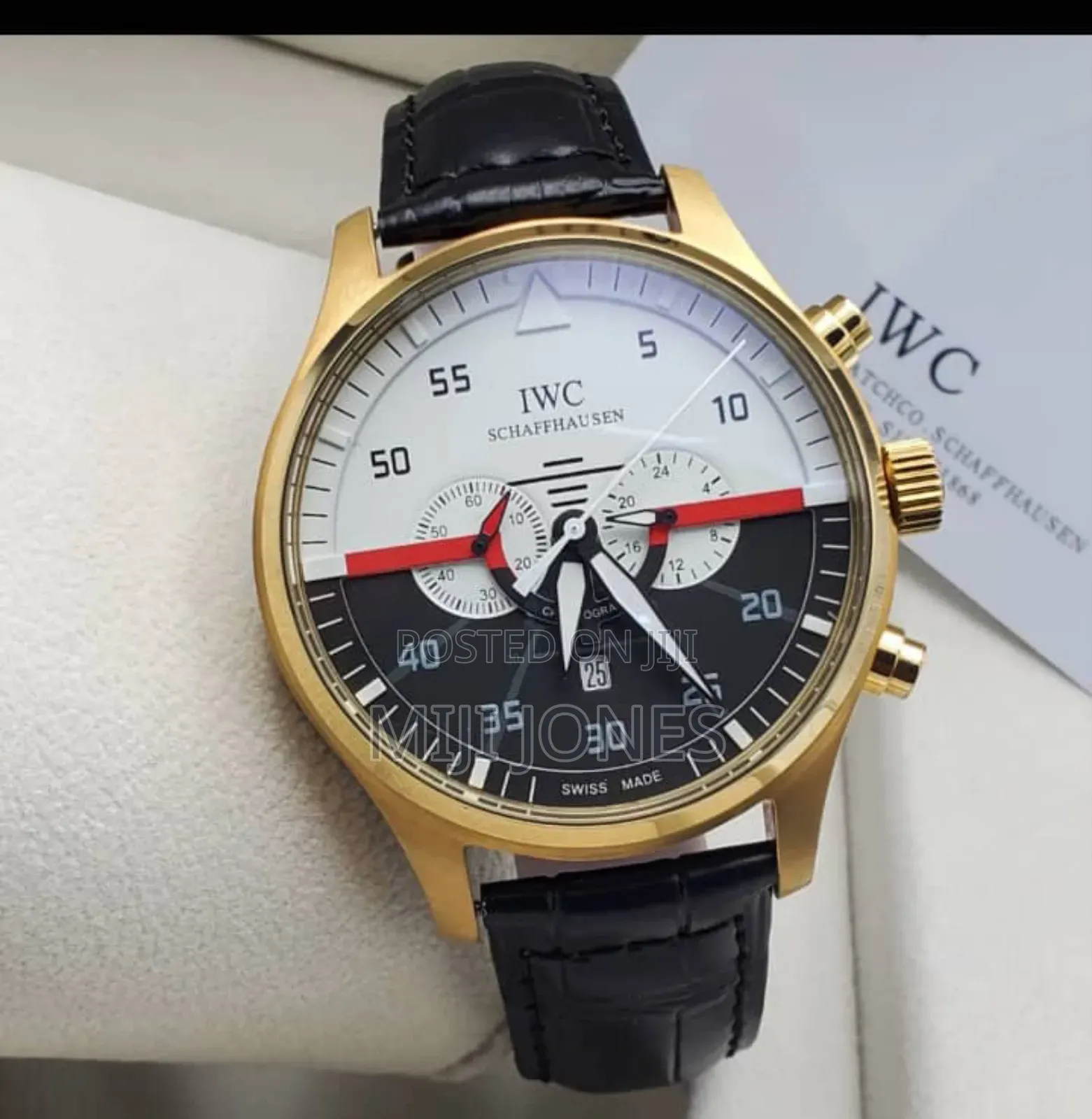 IWC Chronograph Leather