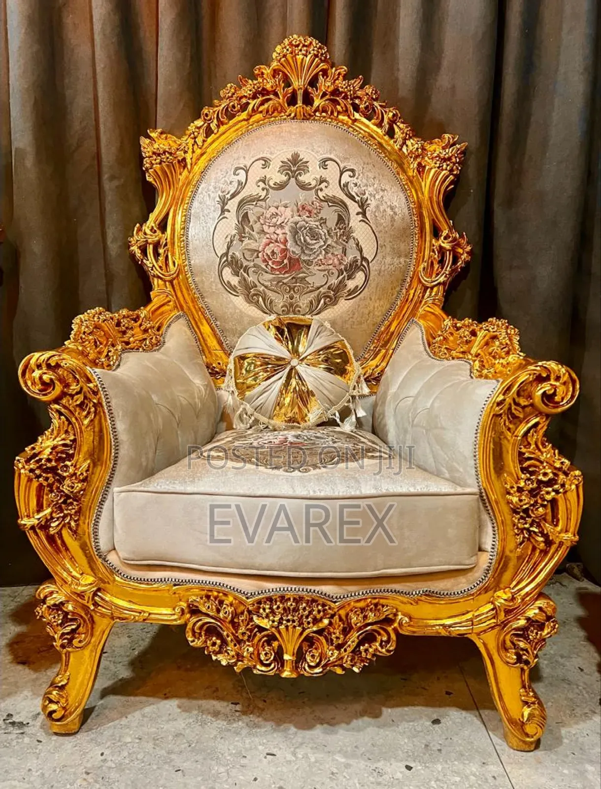Egyptian Made Royal Chair Set of Seven Seater
