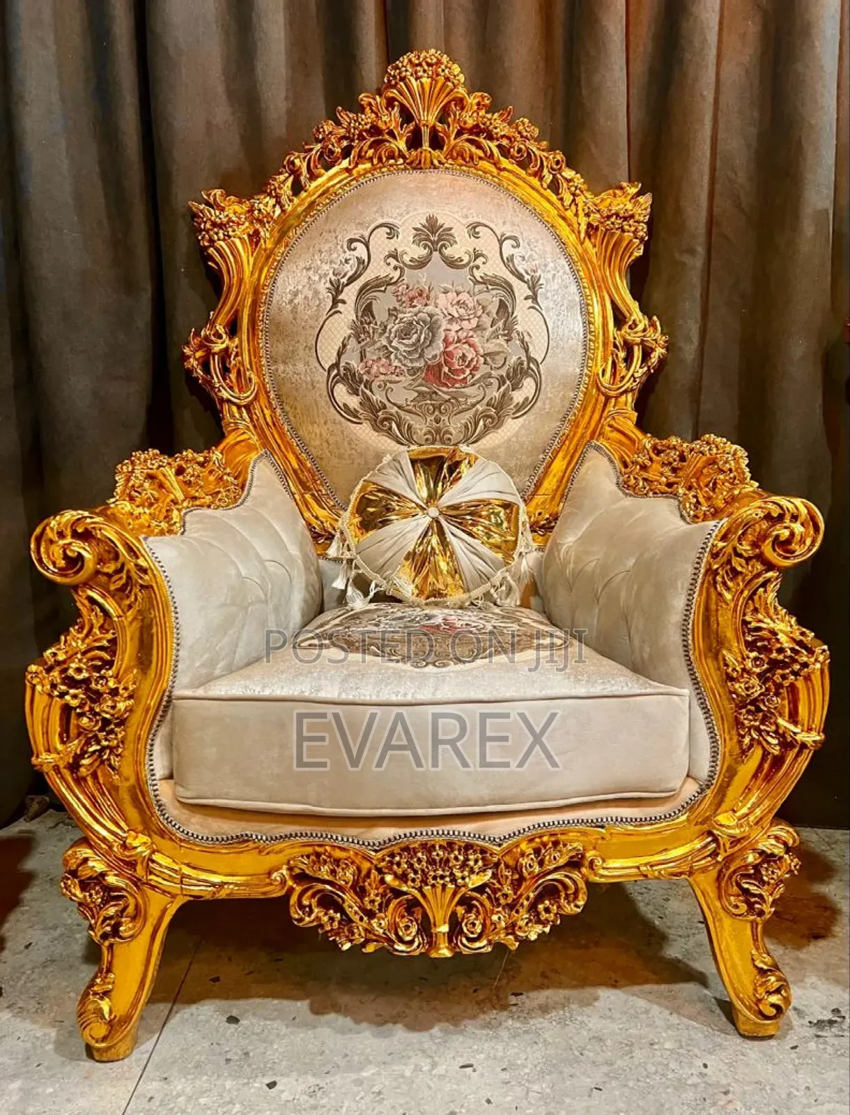 Egyptian Made Royal Chair Set of Seven Seater