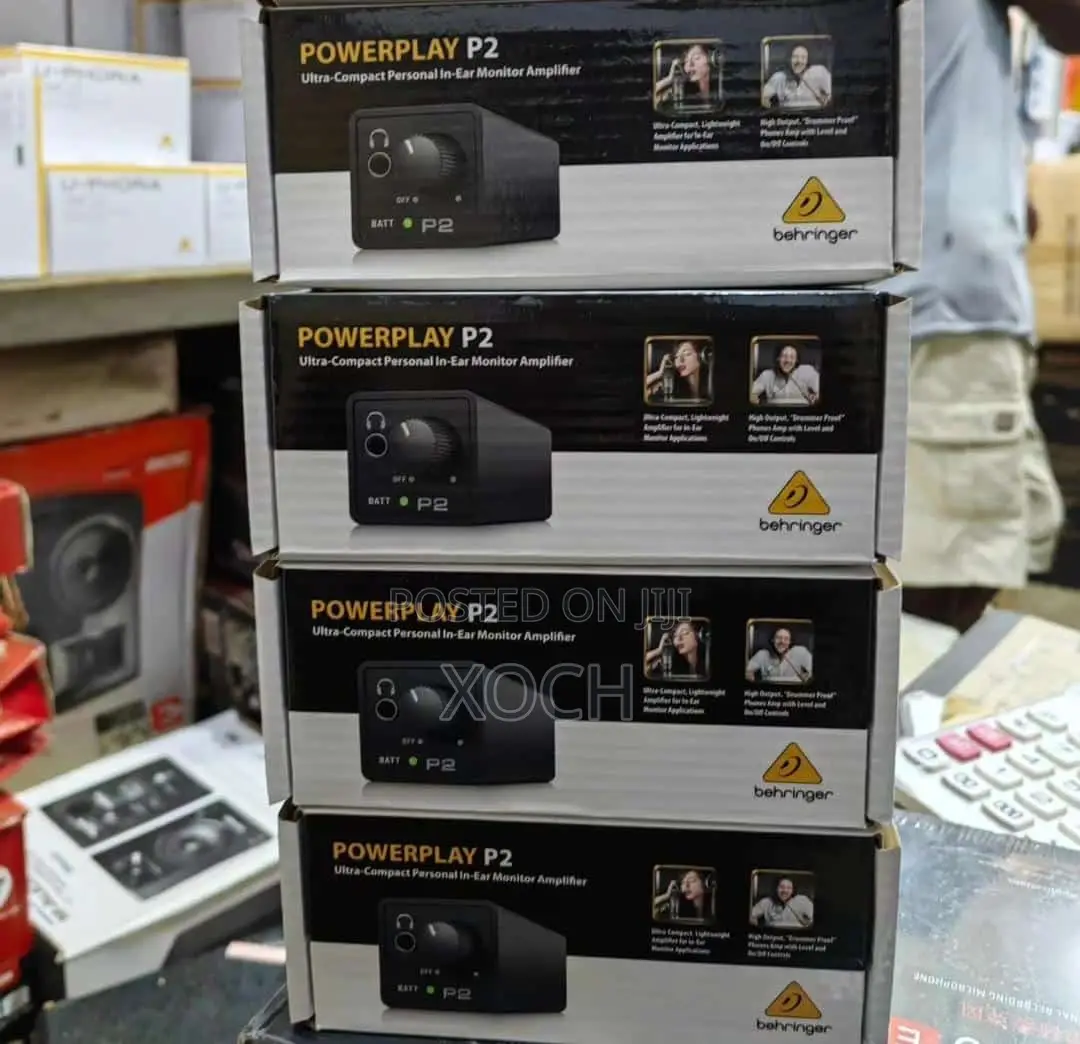 Behringer P2 Ultra-Compact Personal in-Ear Monitor Amplifier