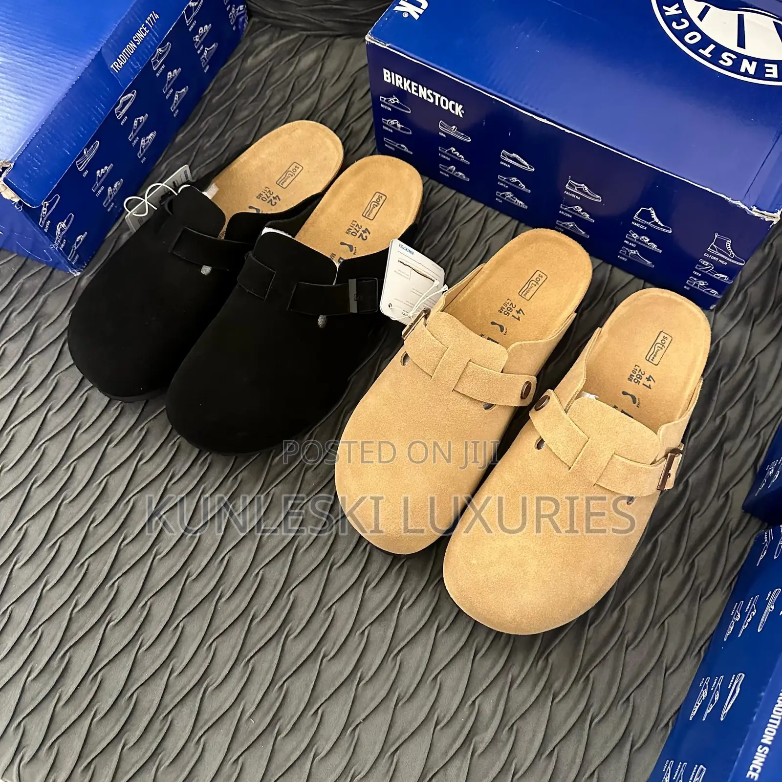 Original Birkenstock Boston Half Shoe Collection
