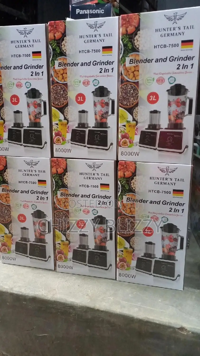 Hunter's Tail Germany Blender And Grinder. 8000w
