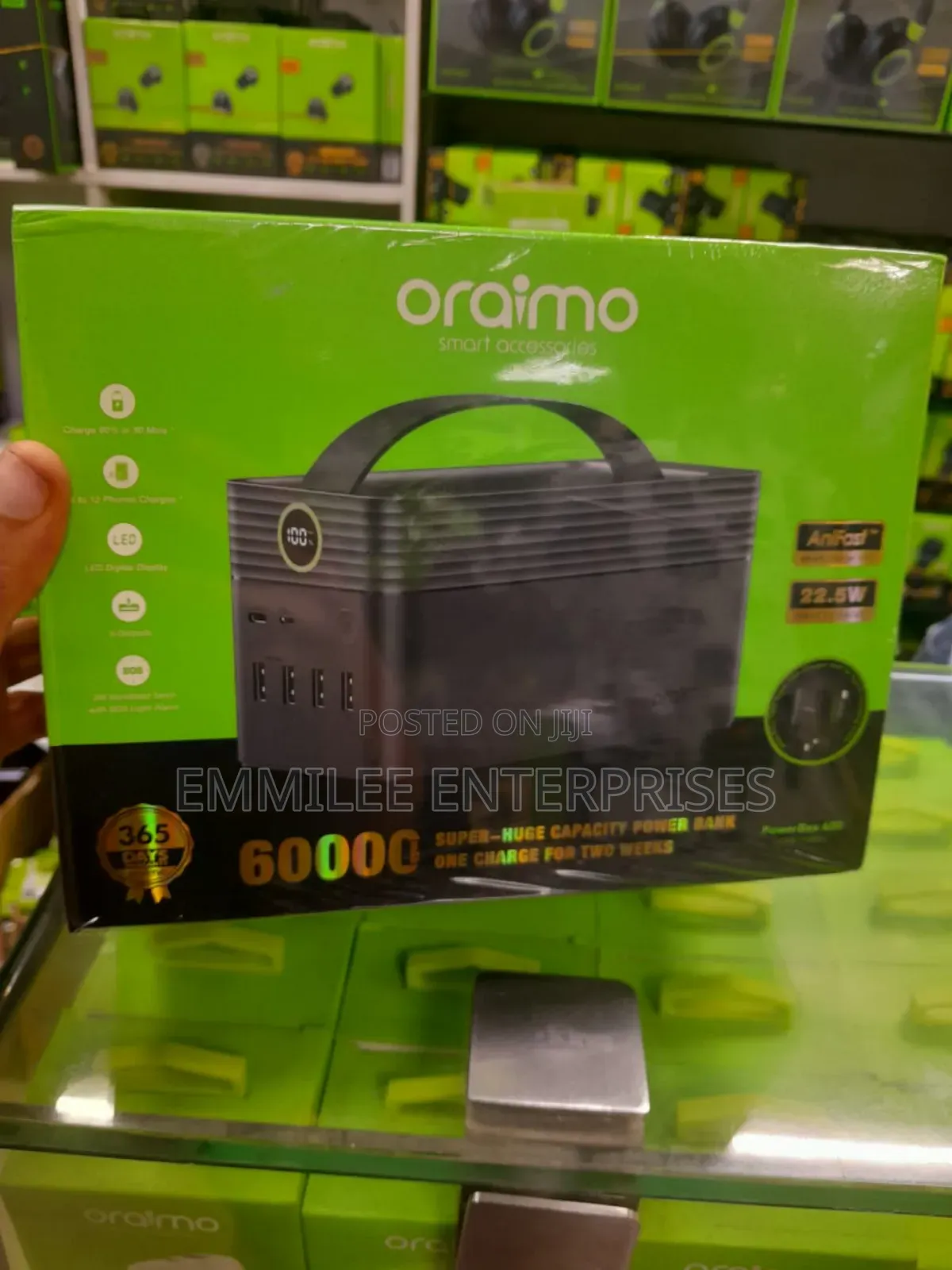 Power Box 60000mah 22.5w Power Bank