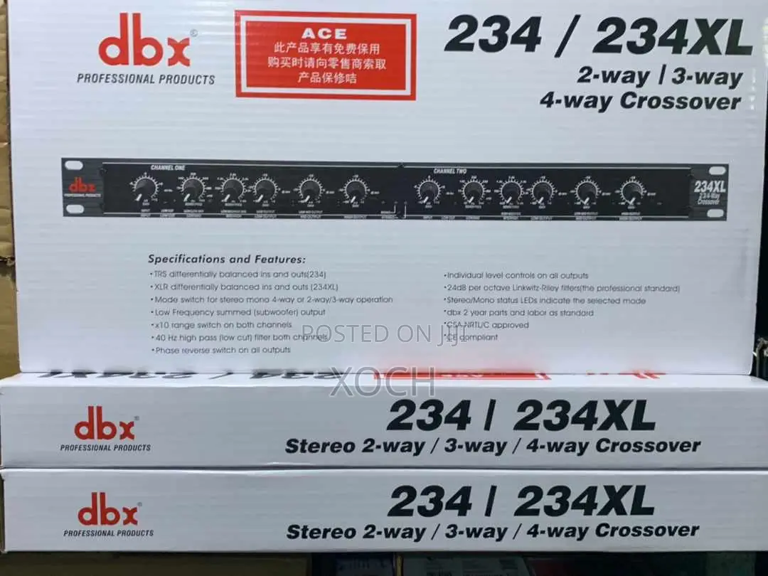 DBX 234xl Crossover