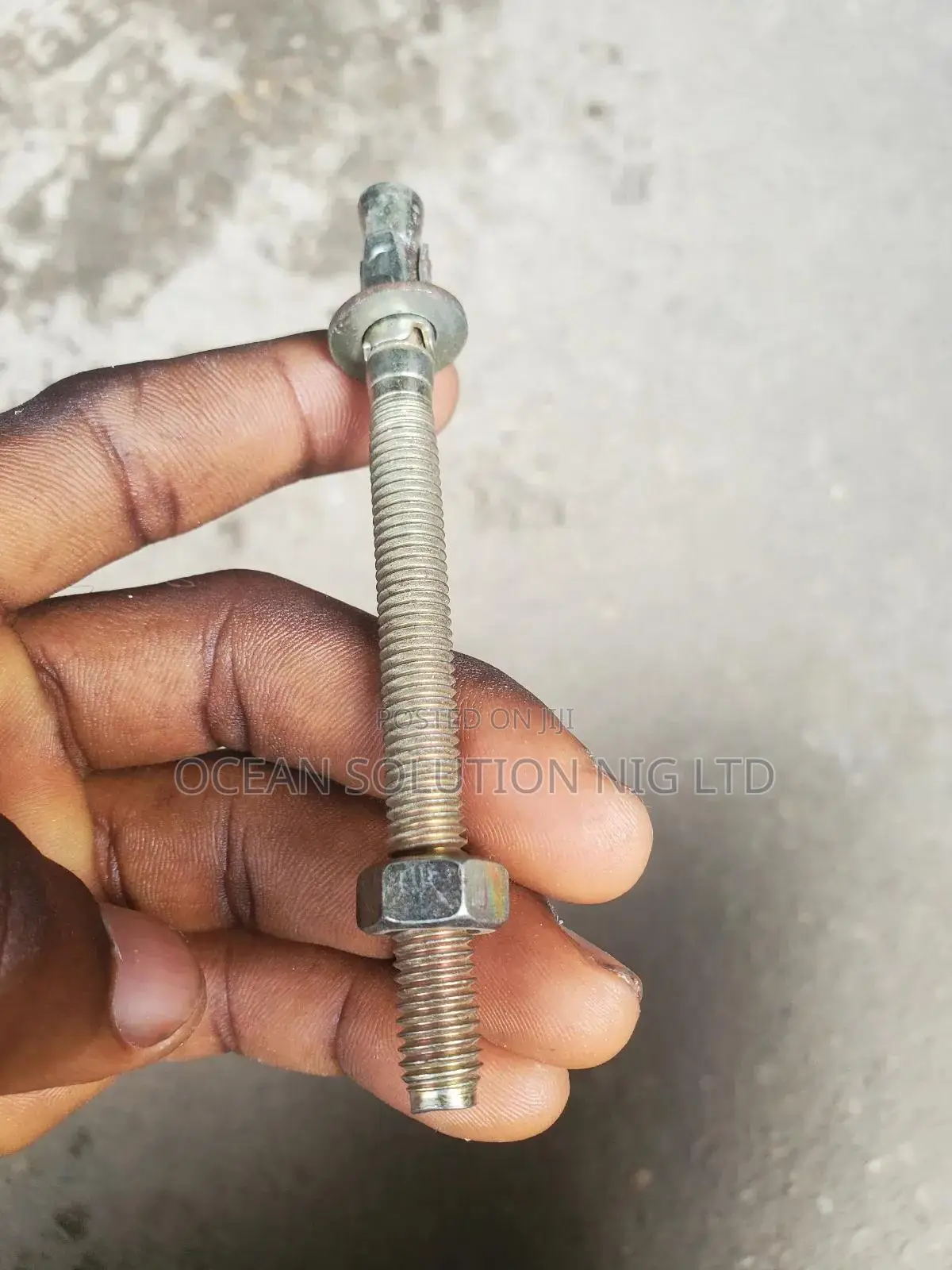 M8 X 100 Anchor Bolt/ 8mm X 4" Hilty Bolt