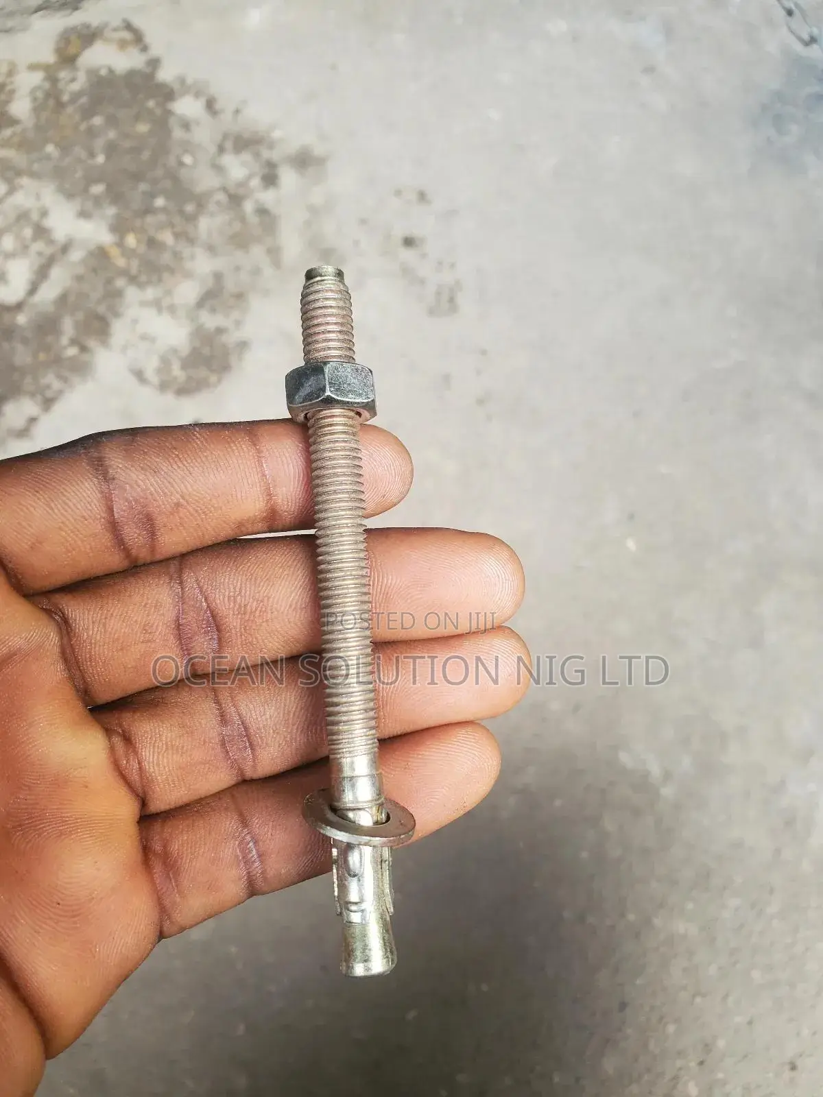 M8 X 100 Anchor Bolt/ 8mm X 4" Hilty Bolt