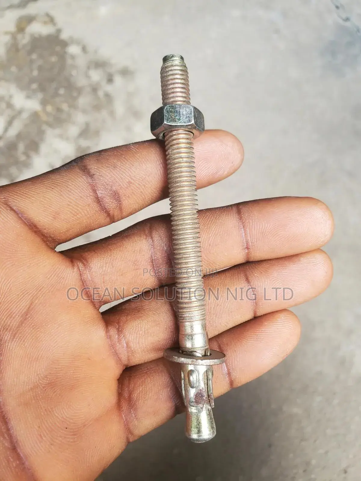 M8 X 100 Anchor Bolt/ 8mm X 4" Hilty Bolt