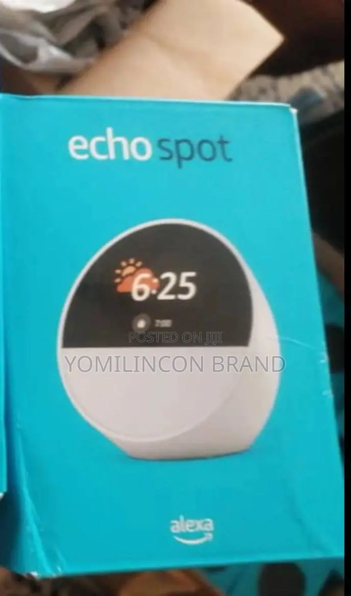Amazon Echo Spot Bluetooth Speaker Ocean Blue