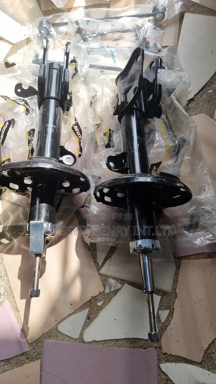 Bearing, Low Arm, Shock Absorber, Linkages, Brake Disc Etc