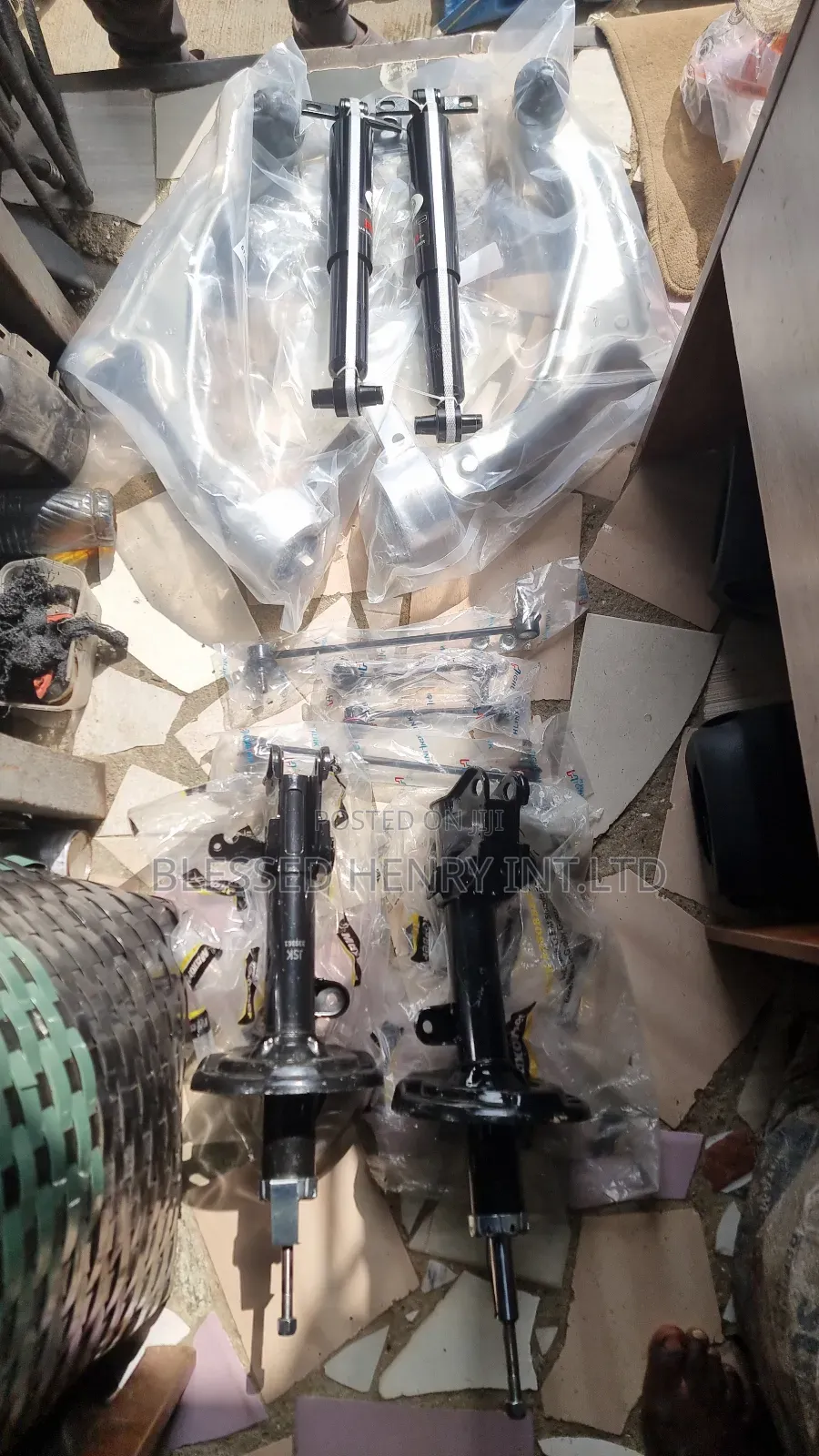 Bearing, Low Arm, Shock Absorber, Linkages, Brake Disc Etc