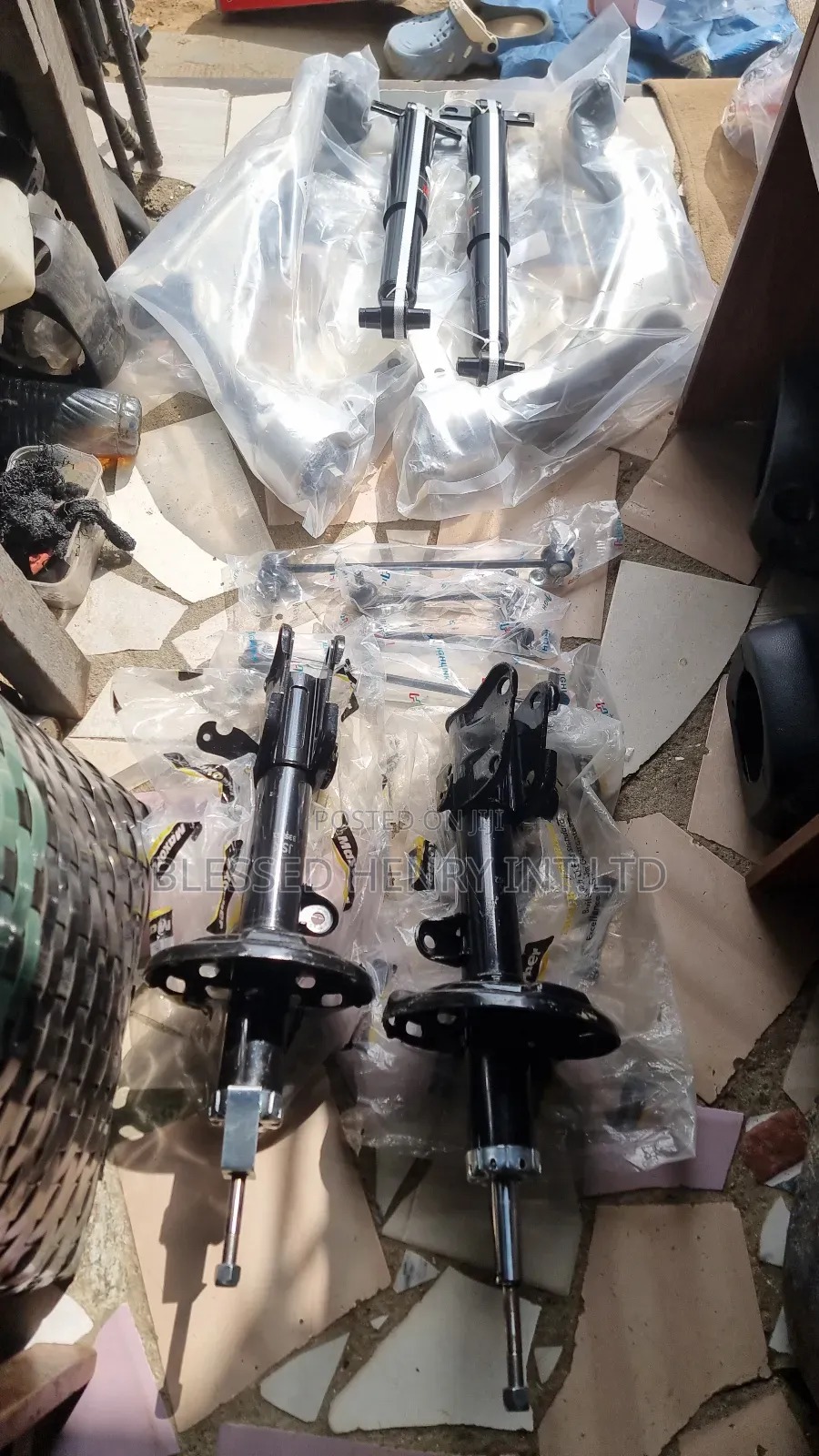 Bearing, Low Arm, Shock Absorber, Linkages, Brake Disc Etc