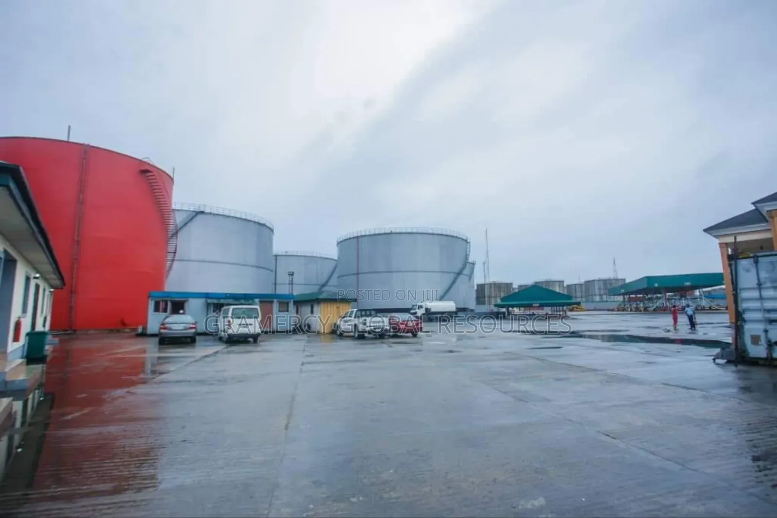 Newly Built And Functional Tank Farm