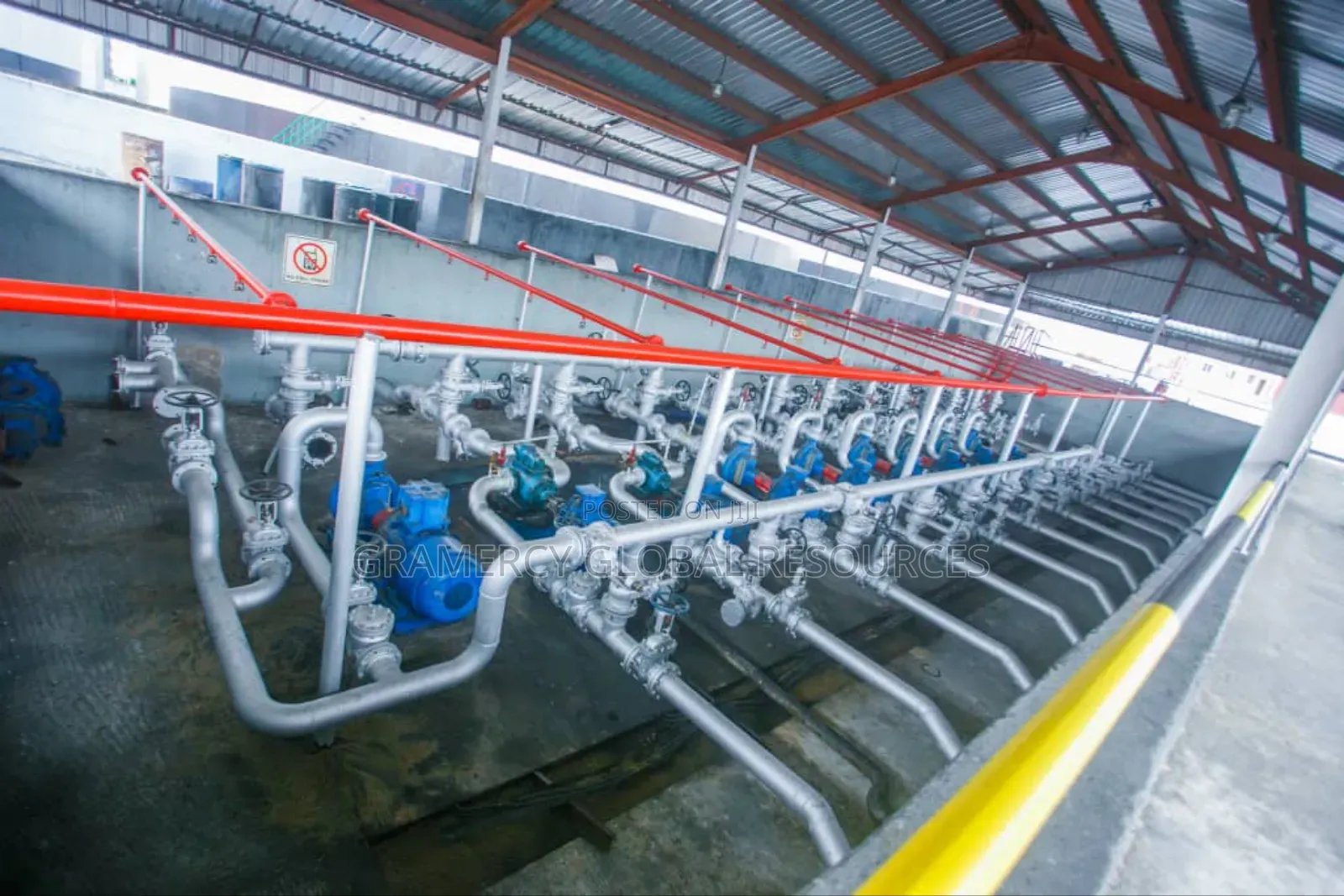 Newly Built And Functional Tank Farm