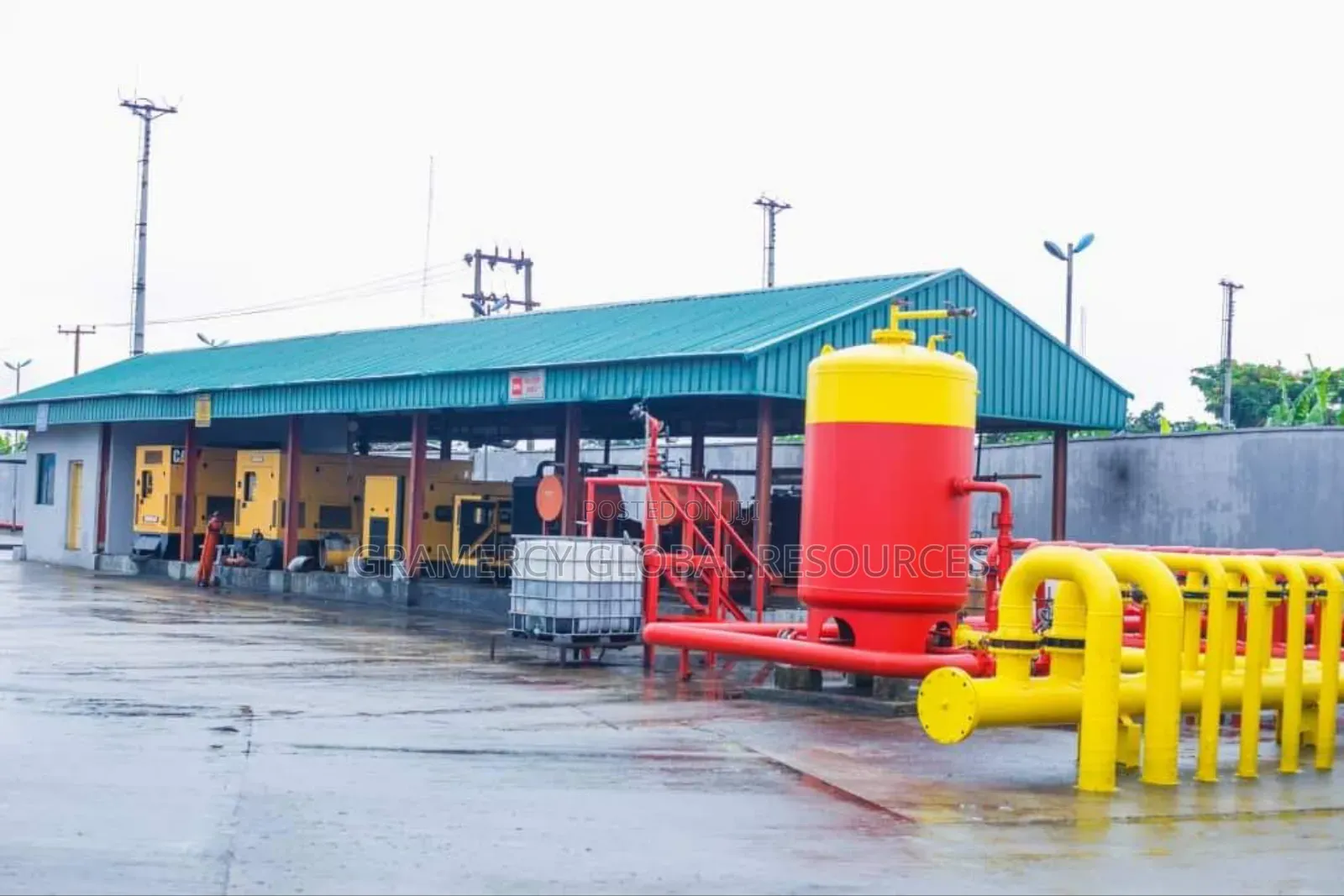 Newly Built And Functional Tank Farm