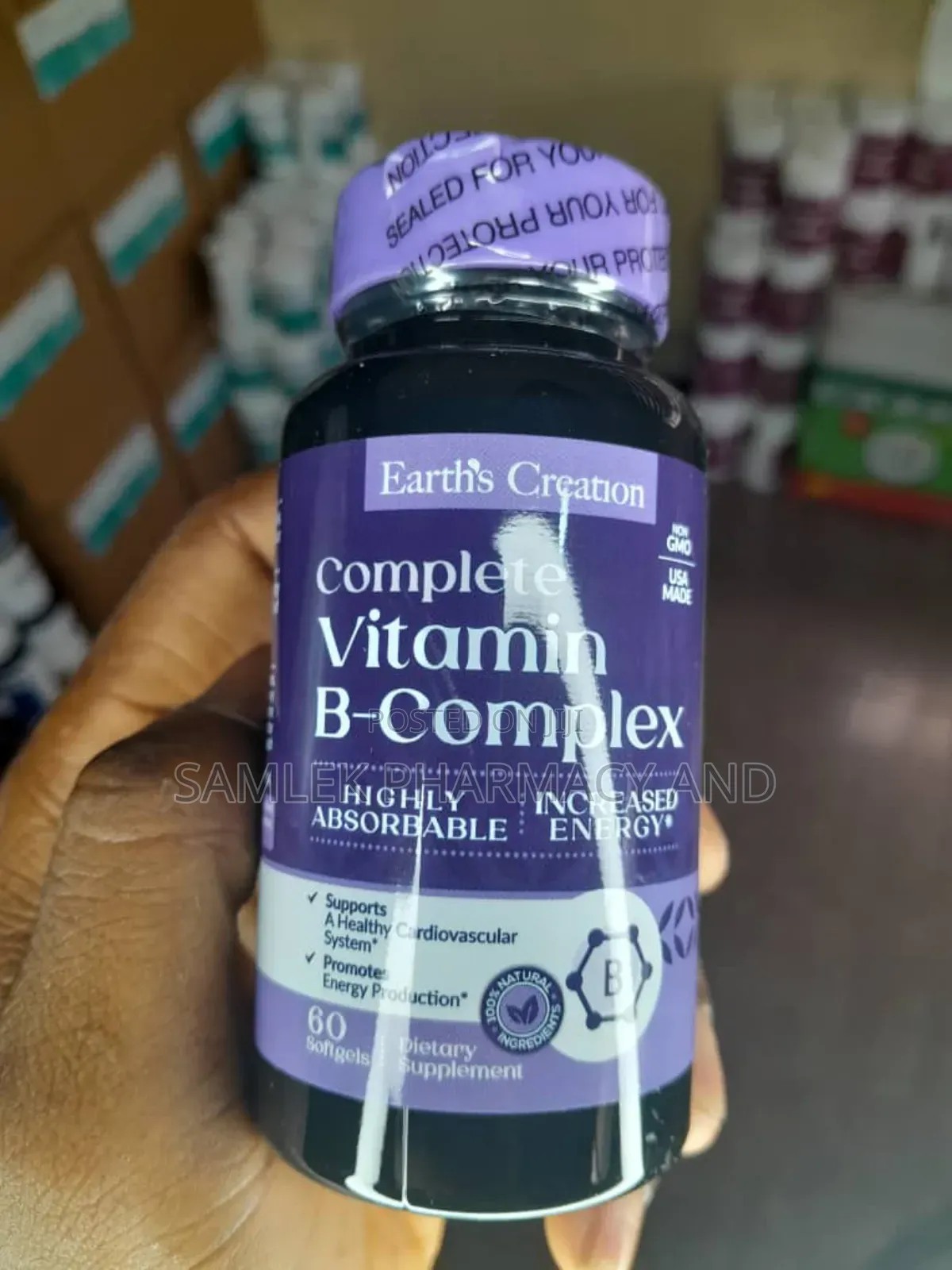 Earth Creation Complete Vitamin B-Complex