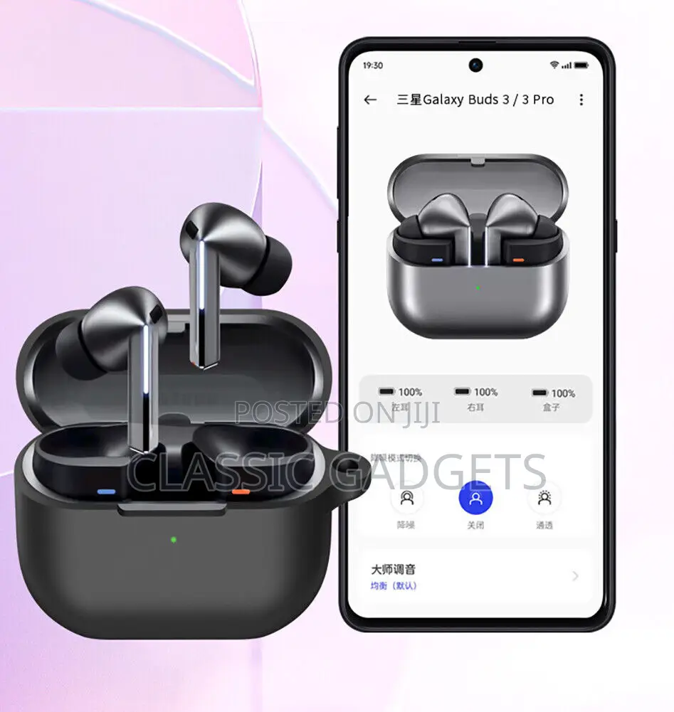Silicone Case With Clip Hook for Galaxy Buds3 Buds 3 Pro