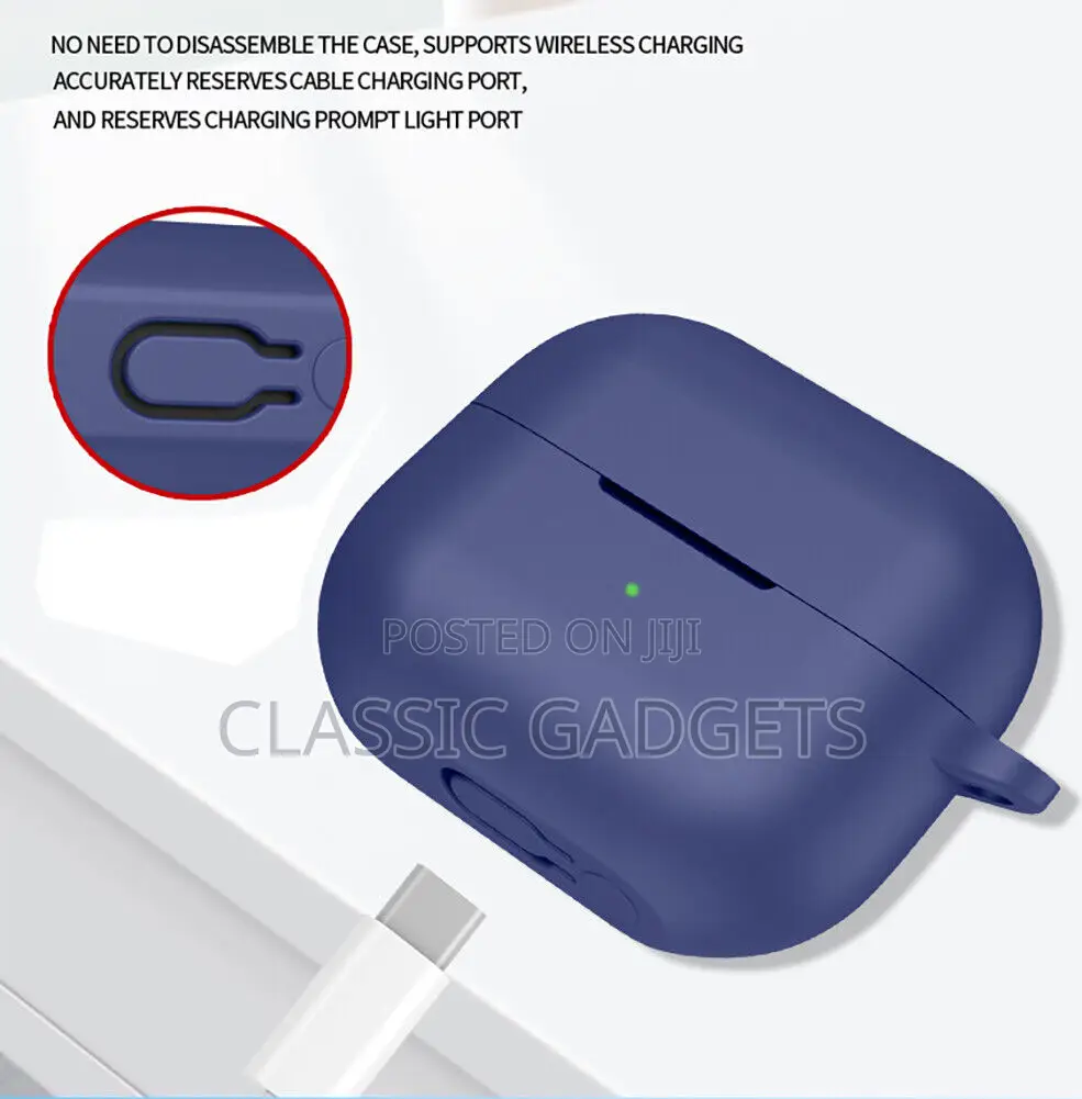 Silicone Case With Clip Hook for Galaxy Buds3 Buds 3 Pro